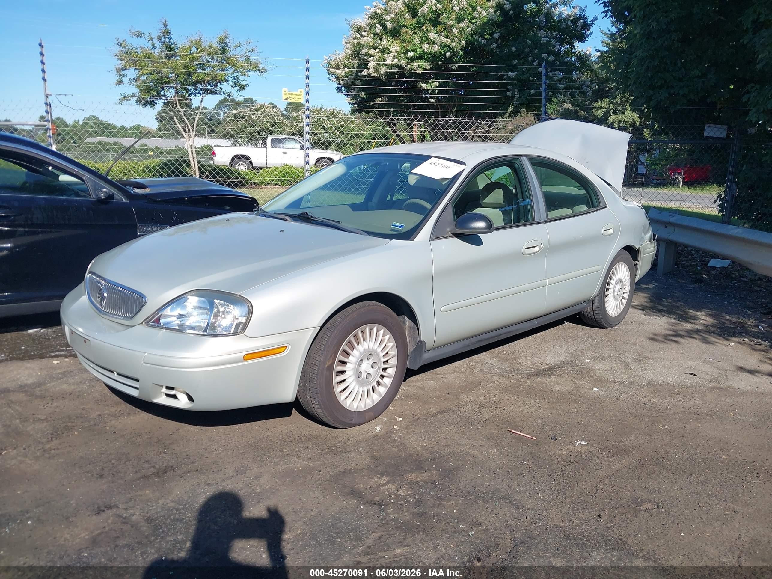 2005 Mercury Sable Gs Gray vin: 1MEFM50U15A611203