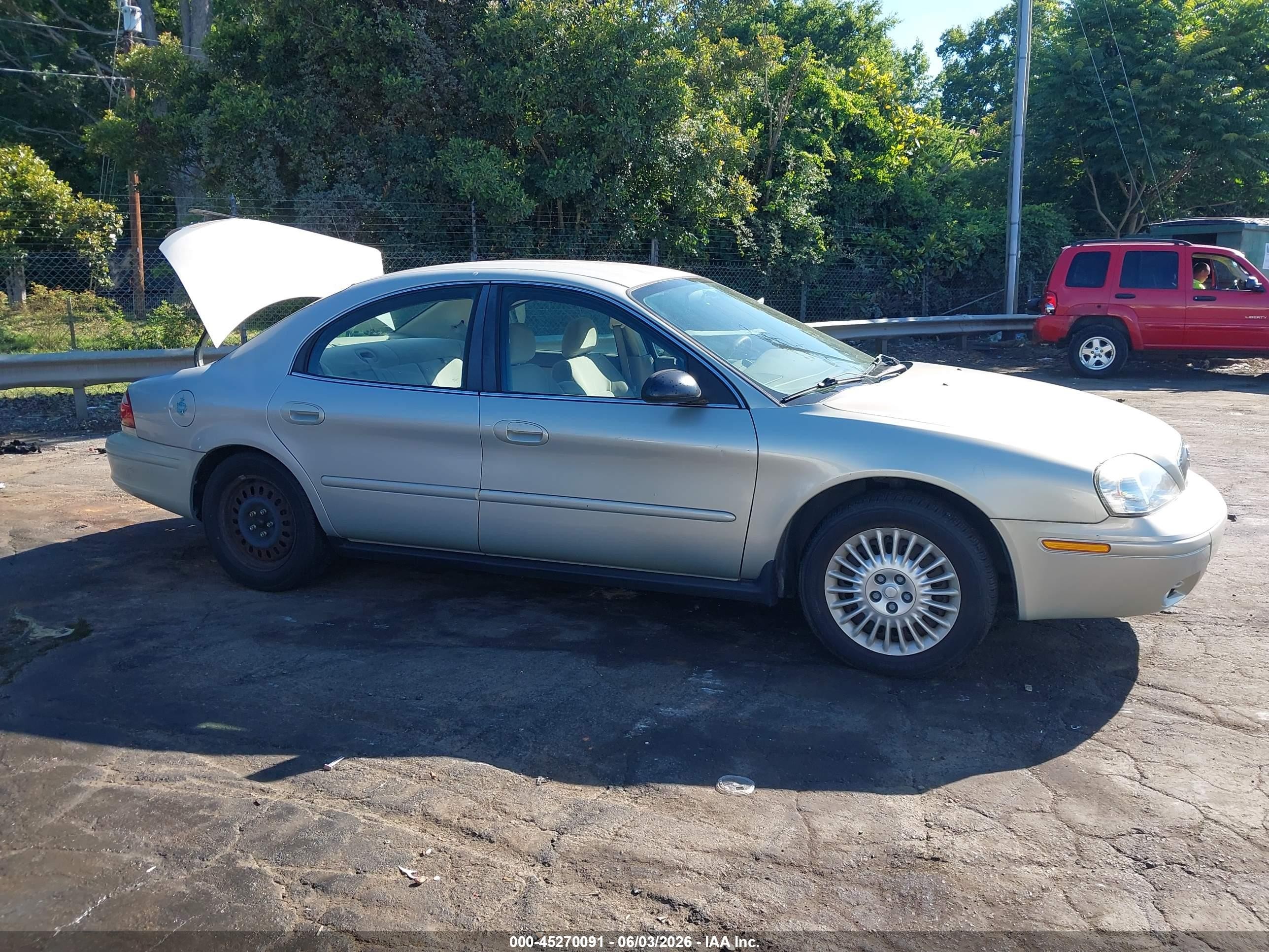 2005 Mercury Sable Gs Gray vin: 1MEFM50U15A611203