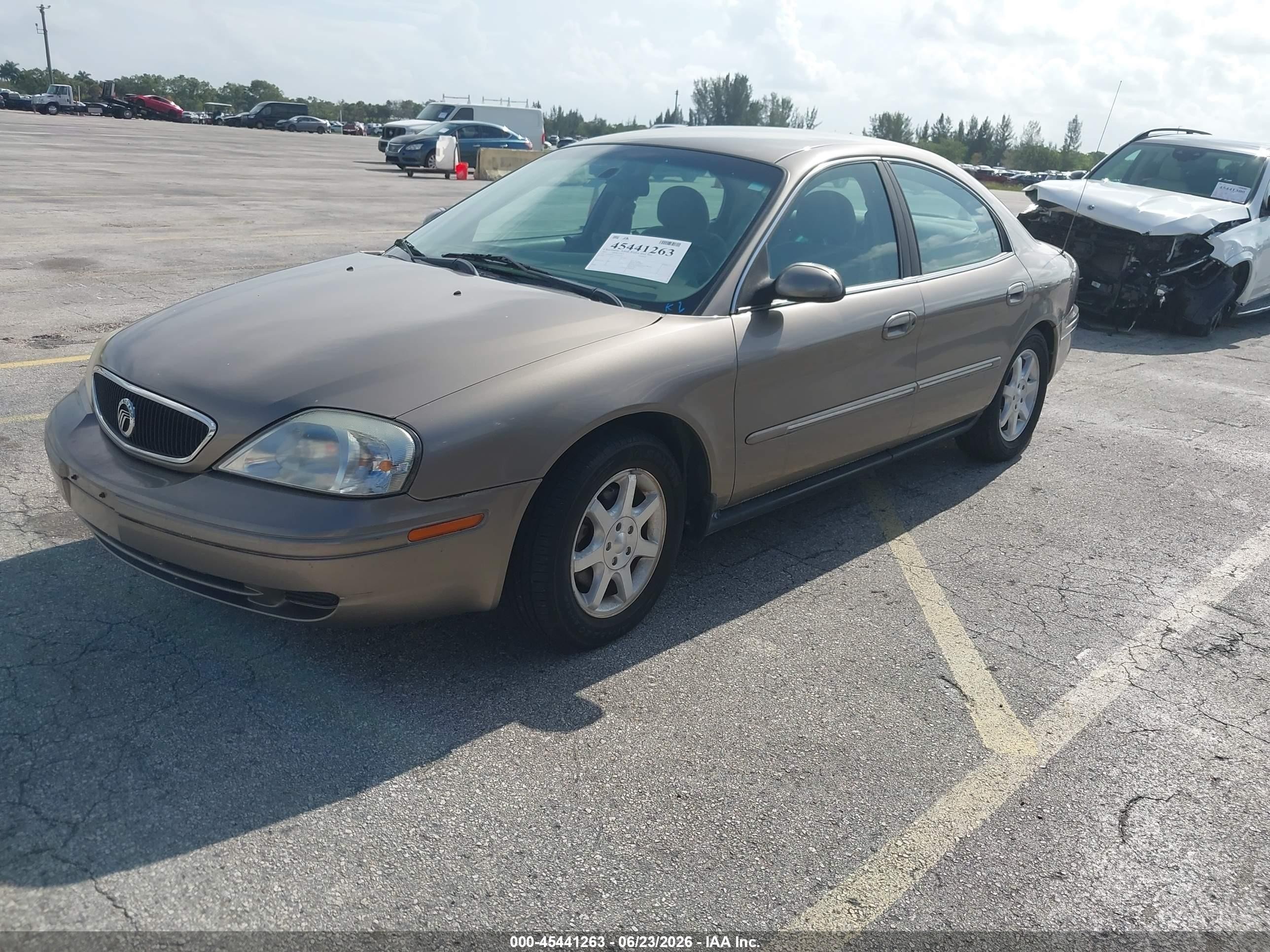 2002 Mercury Sable Gs Gold vin: 1MEFM50U22G644204