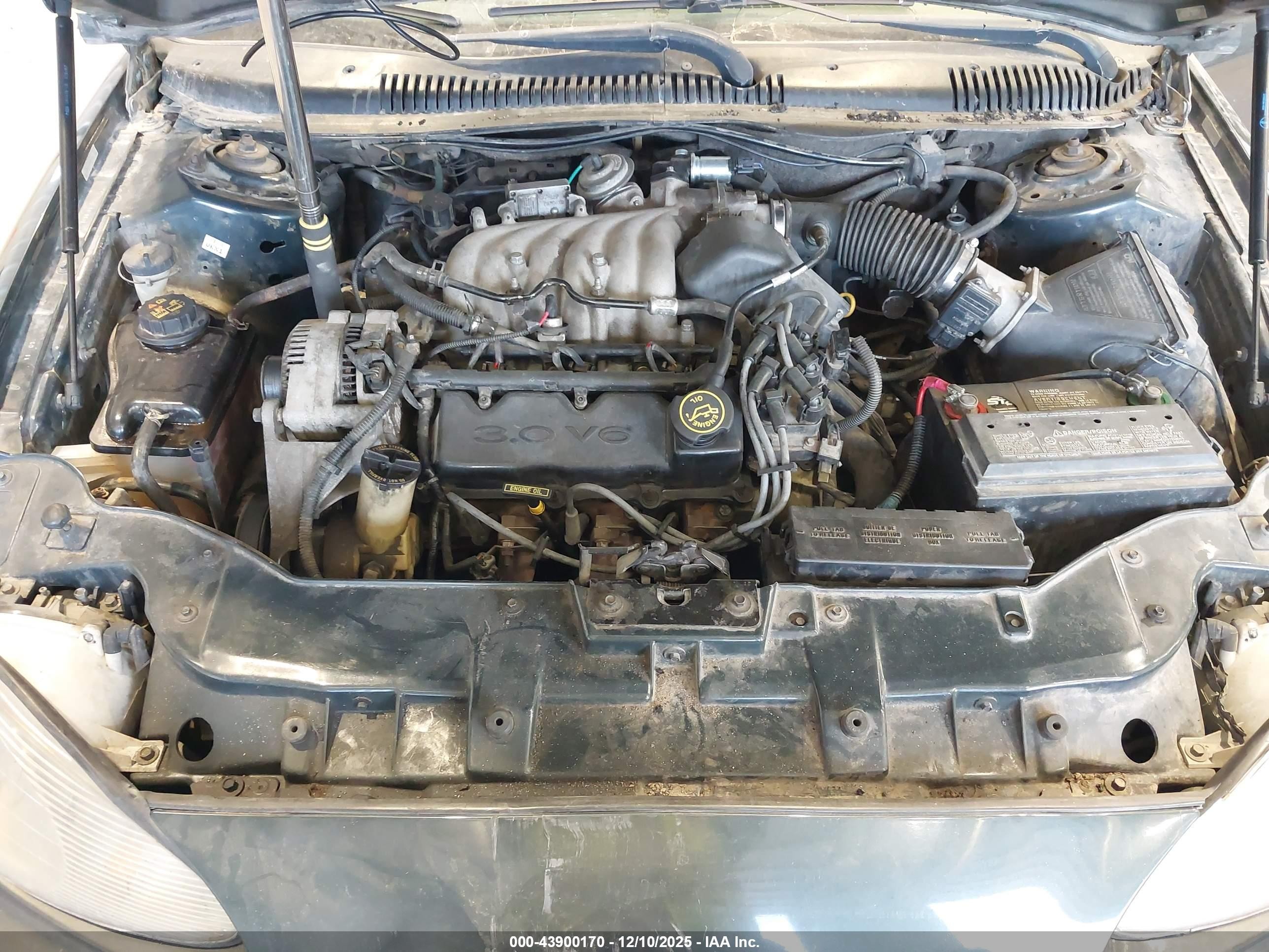 1998 Mercury Sable Gs/ls Green vin: 1MEFM50U2WA614242