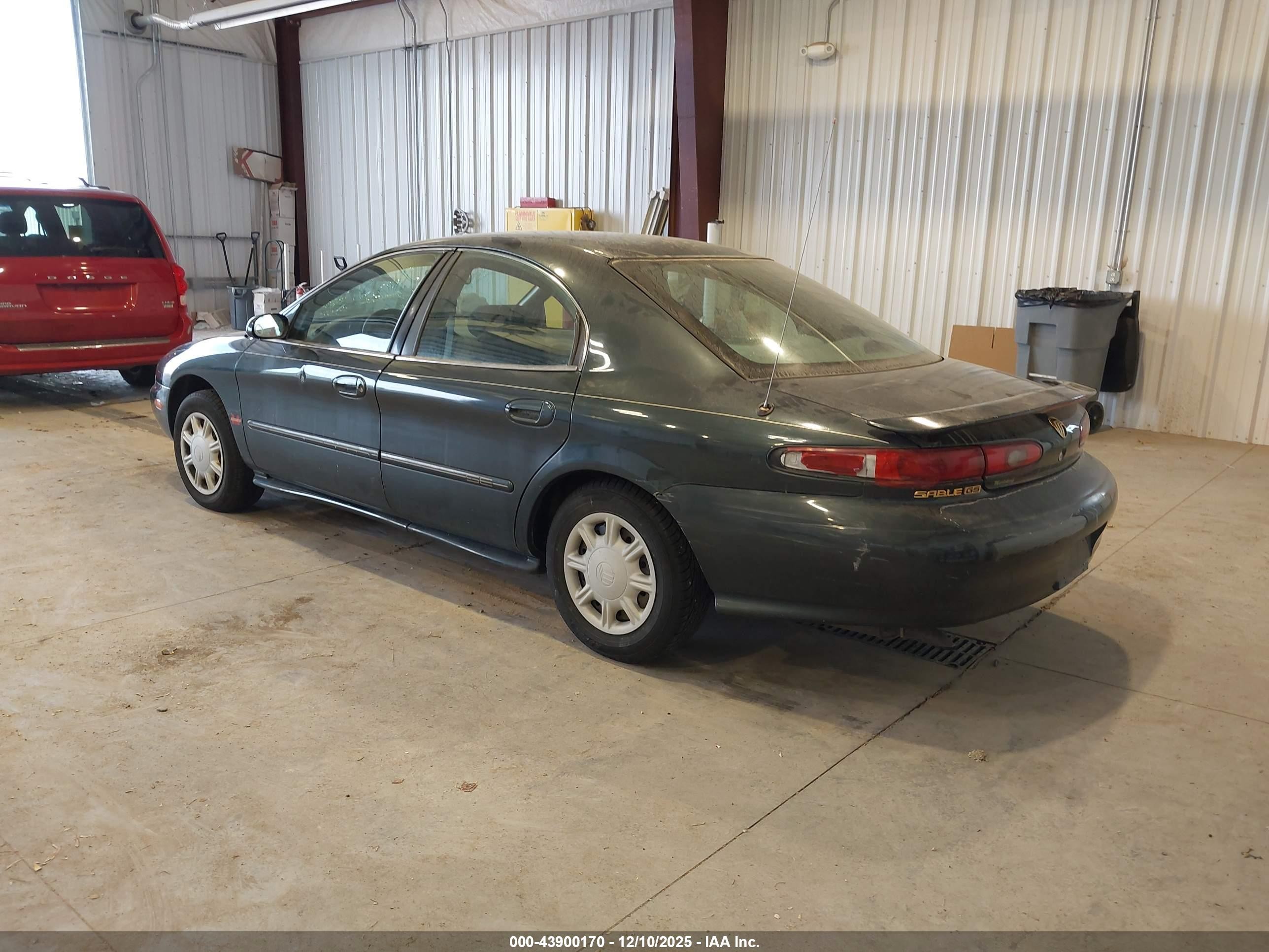 1998 Mercury Sable Gs/ls Green vin: 1MEFM50U2WA614242
