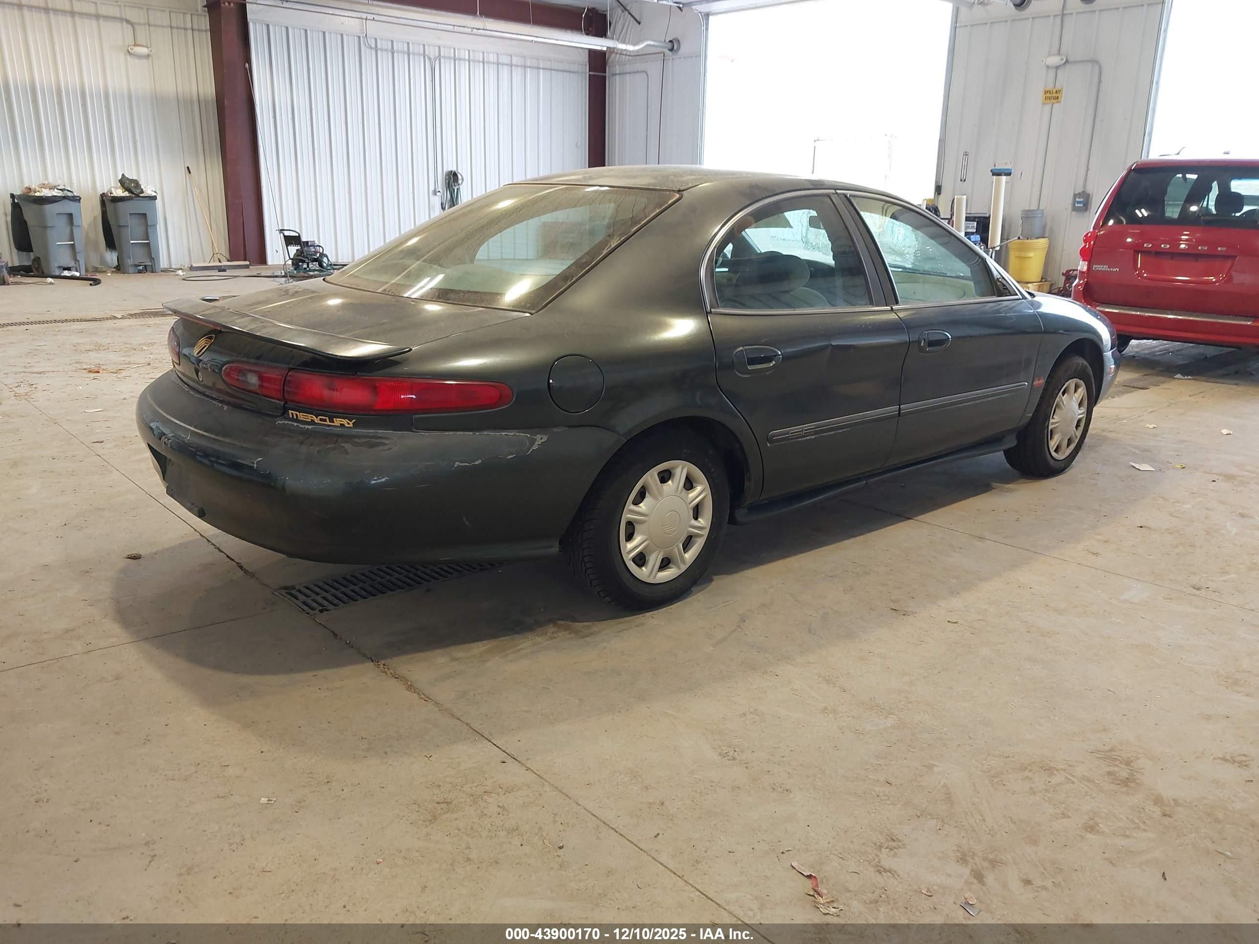 1998 Mercury Sable Gs/ls Green vin: 1MEFM50U2WA614242