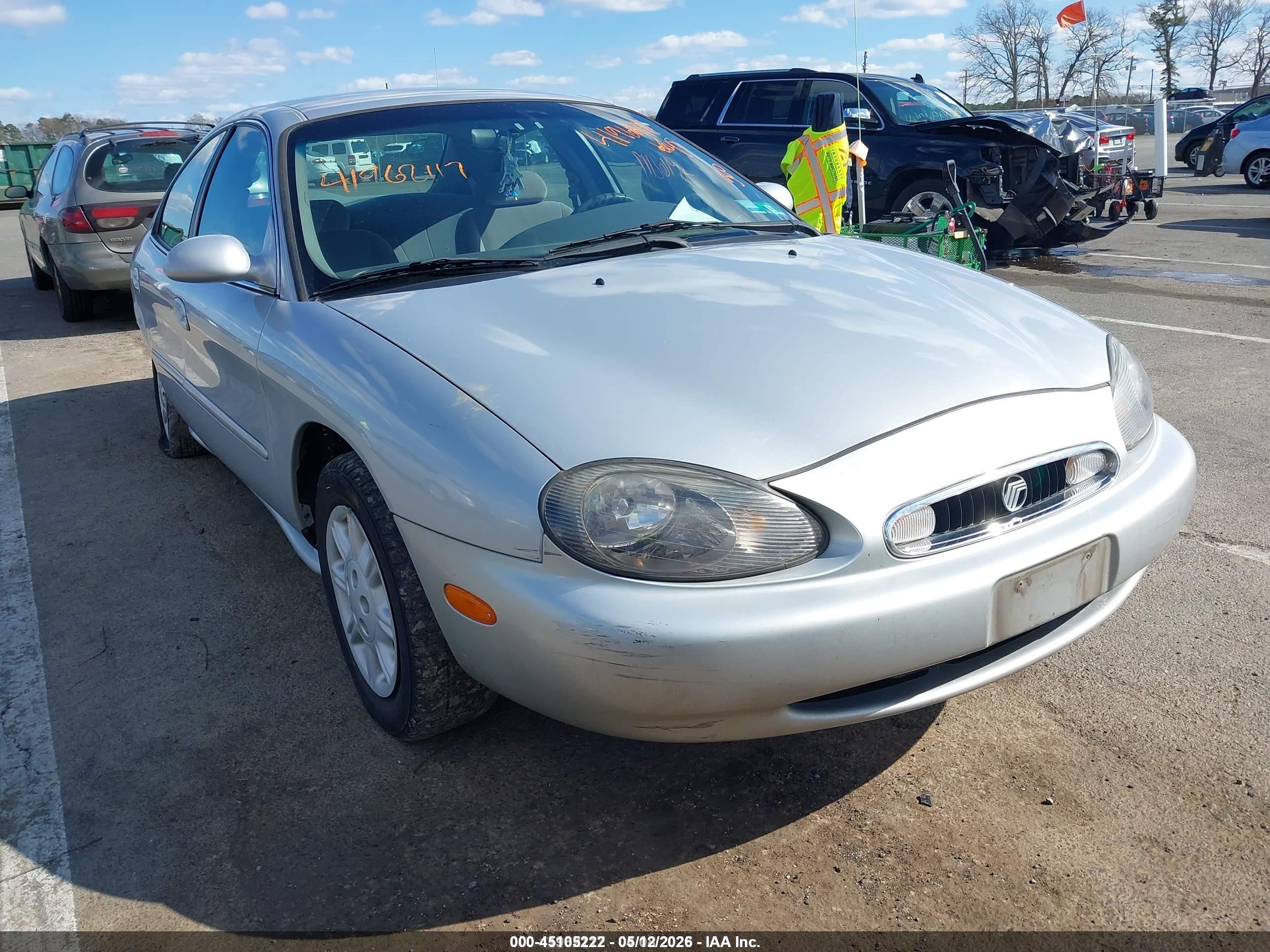 1999 Mercury Sable Gs Silver vin: 1MEFM50U2XA635075