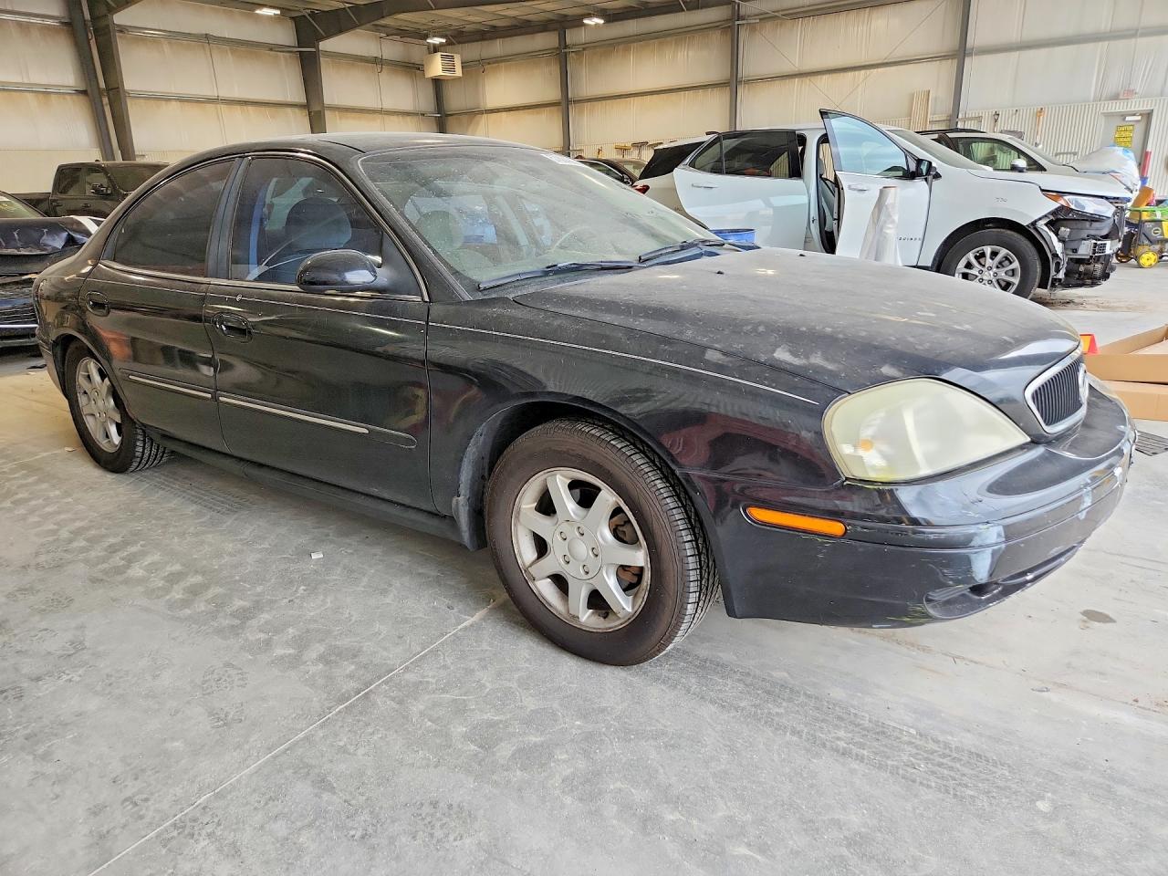 2002 Mercury Sable Gs Black vin: 1MEFM50U32A628113