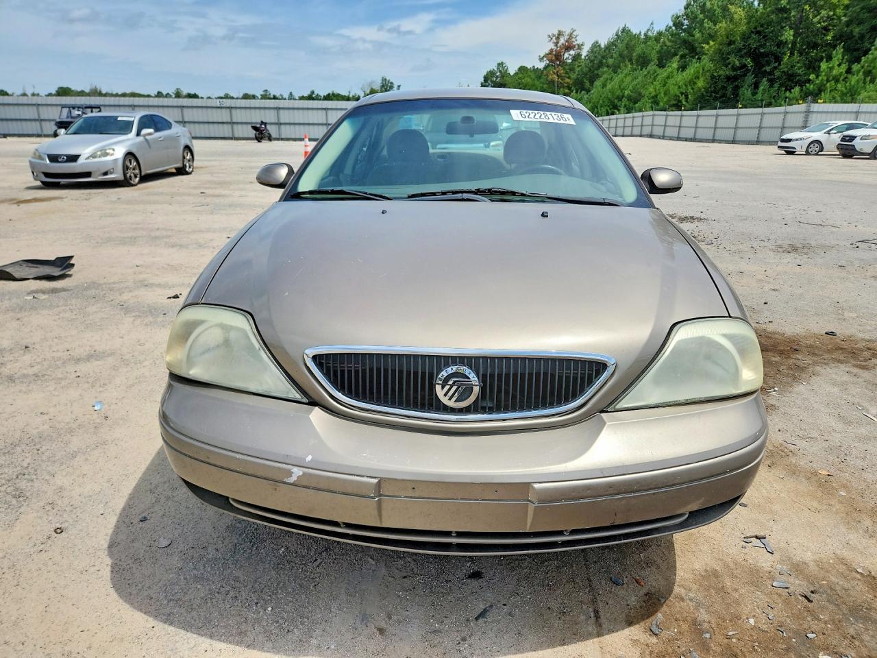 2002 Mercury Sable Gs Бежевый vin: 1MEFM50U32G628478