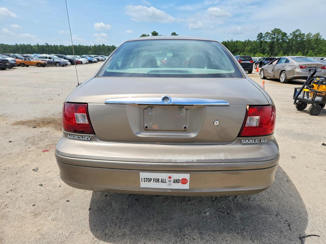 2002 Mercury Sable Gs Бежевый vin: 1MEFM50U32G628478