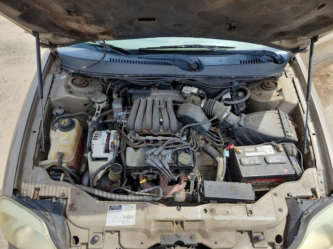 2002 Mercury Sable Gs Бежевый vin: 1MEFM50U32G628478