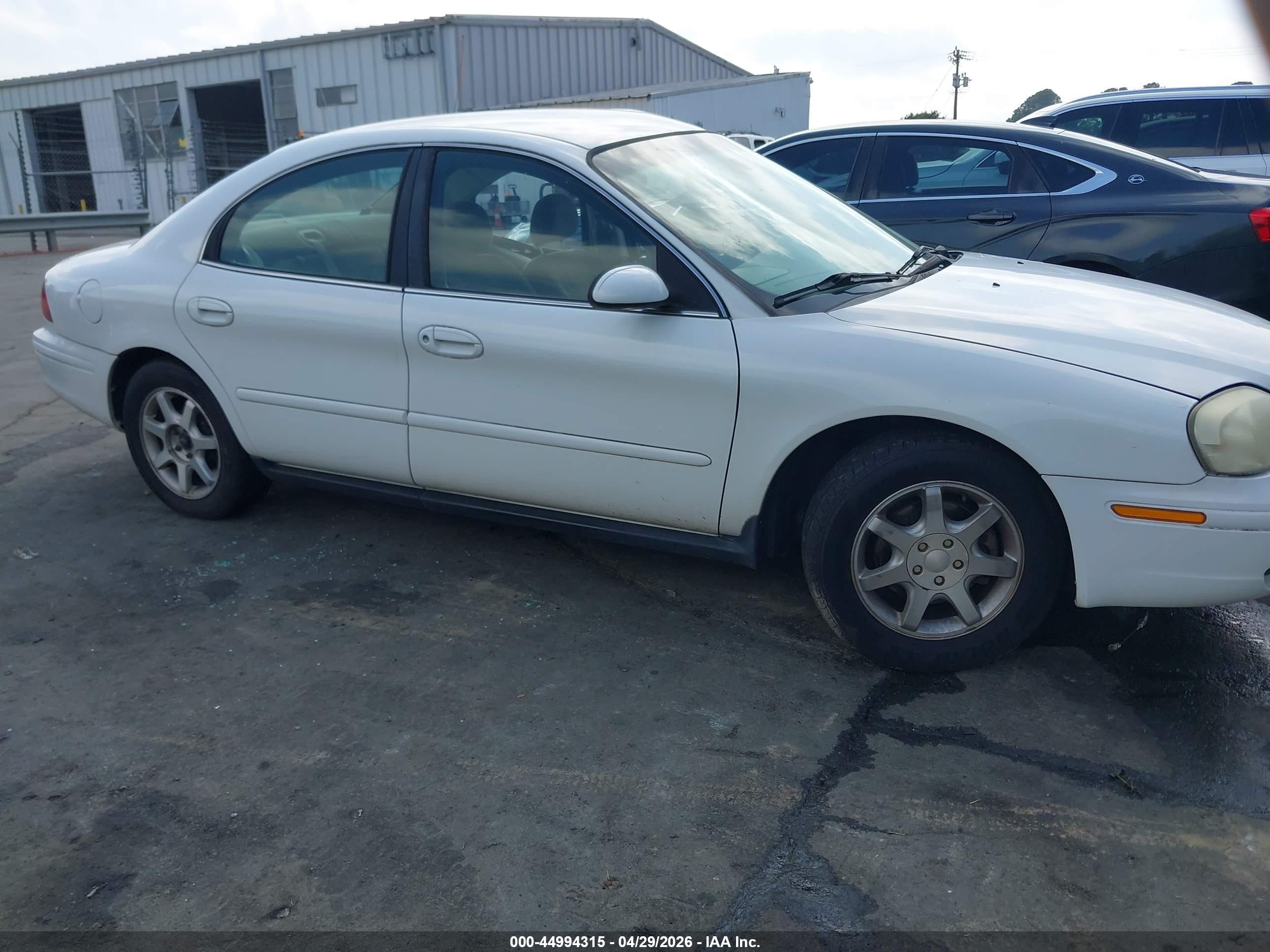 2003 Mercury Sable Gs White vin: 1MEFM50U33A609630