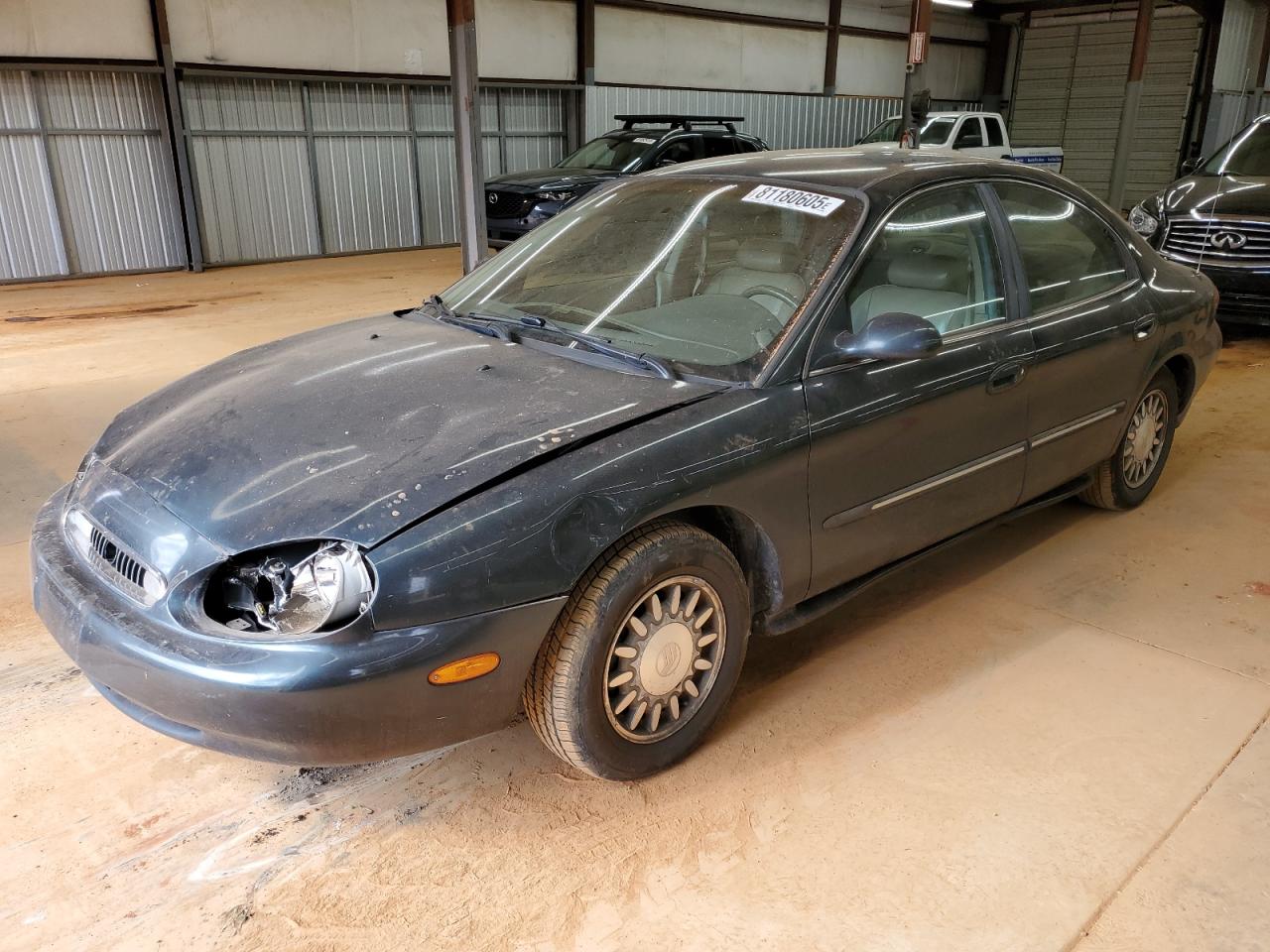 1998 Mercury Sable Gs Green vin: 1MEFM50U3WA635326