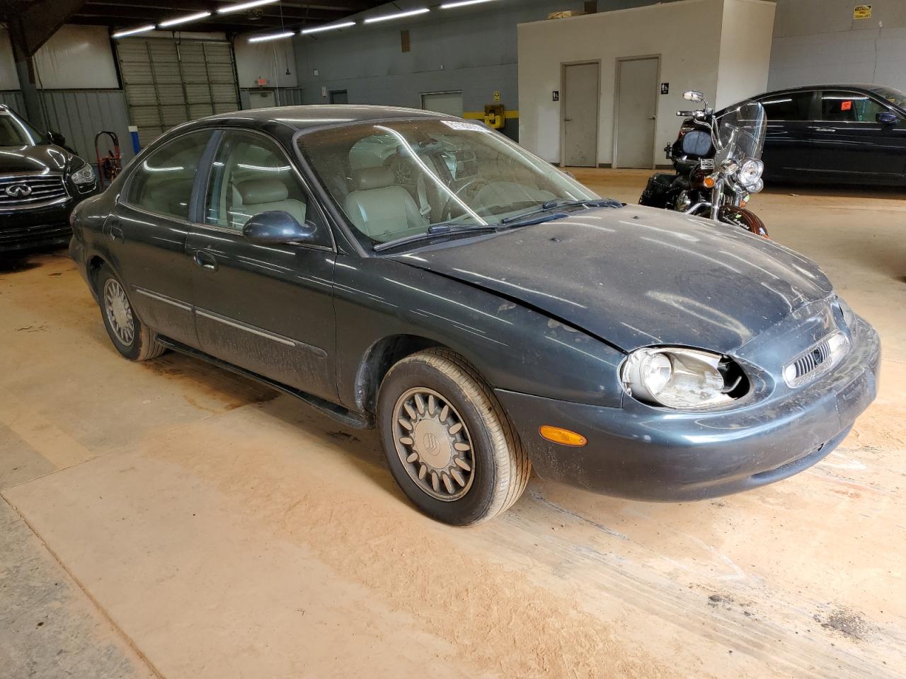 1998 Mercury Sable Gs Green vin: 1MEFM50U3WA635326