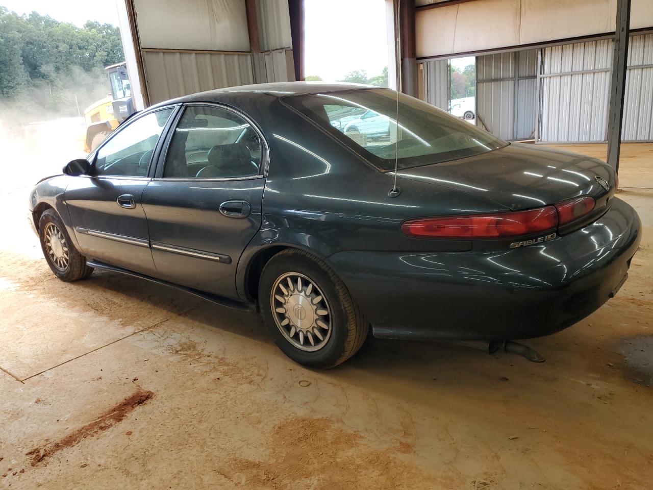 1998 Mercury Sable Gs Green vin: 1MEFM50U3WA635326