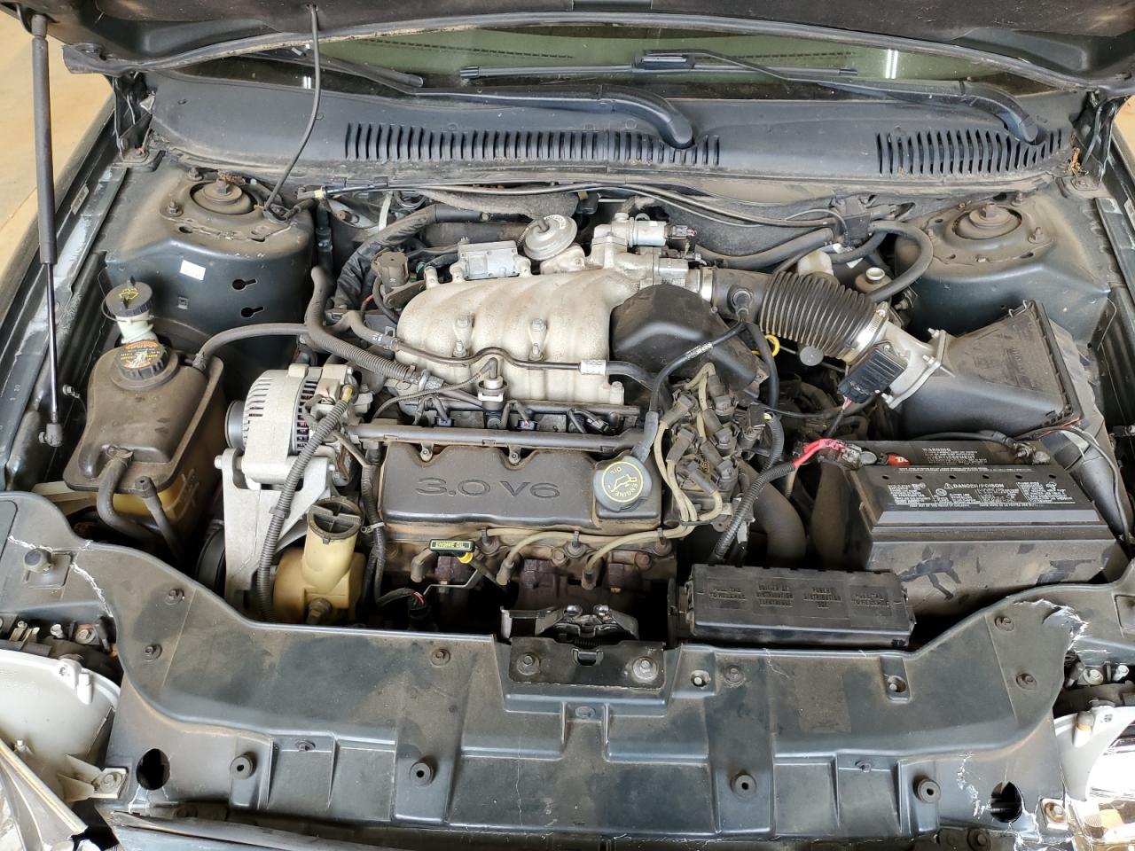 1998 Mercury Sable Gs Green vin: 1MEFM50U3WA635326