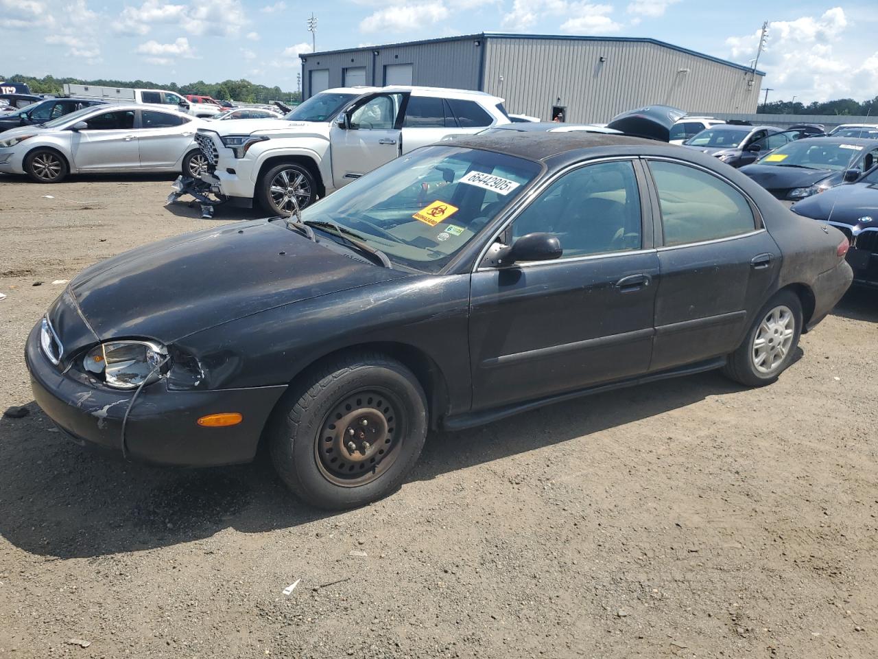 1999 Mercury Sable Gs Black vin: 1MEFM50U3XG629539