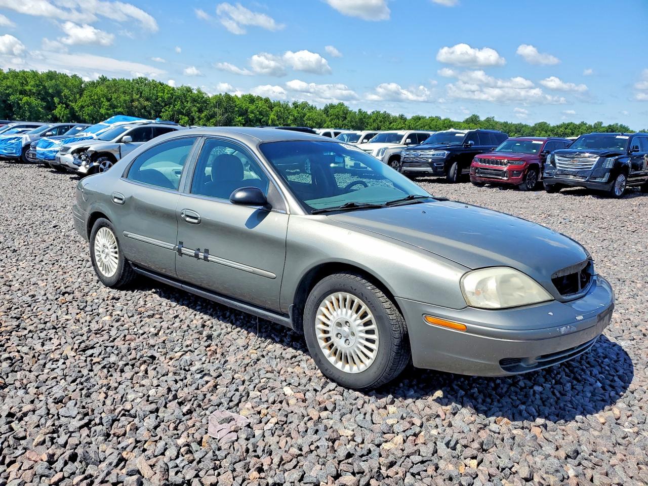 2001 Mercury Sable Gs Желто-коричневый vin: 1MEFM50U41A608886