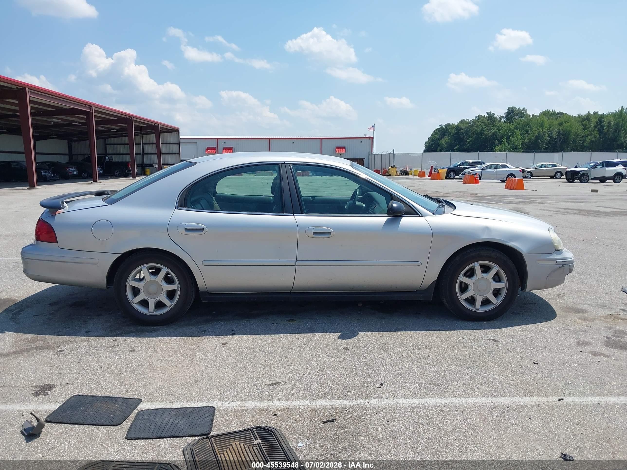 2003 Mercury Sable Gs Silver vin: 1MEFM50U43G629110