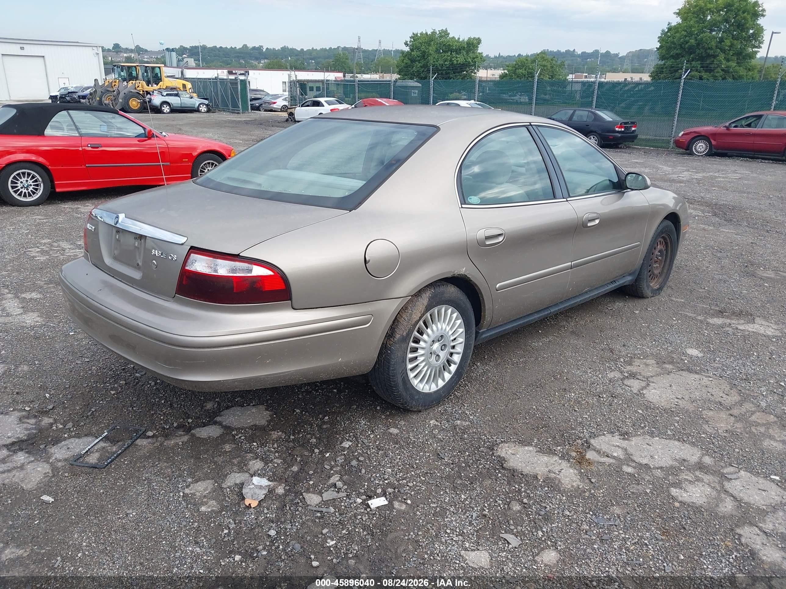 2004 Mercury Sable Gs Champagne vin: 1MEFM50U44A605281
