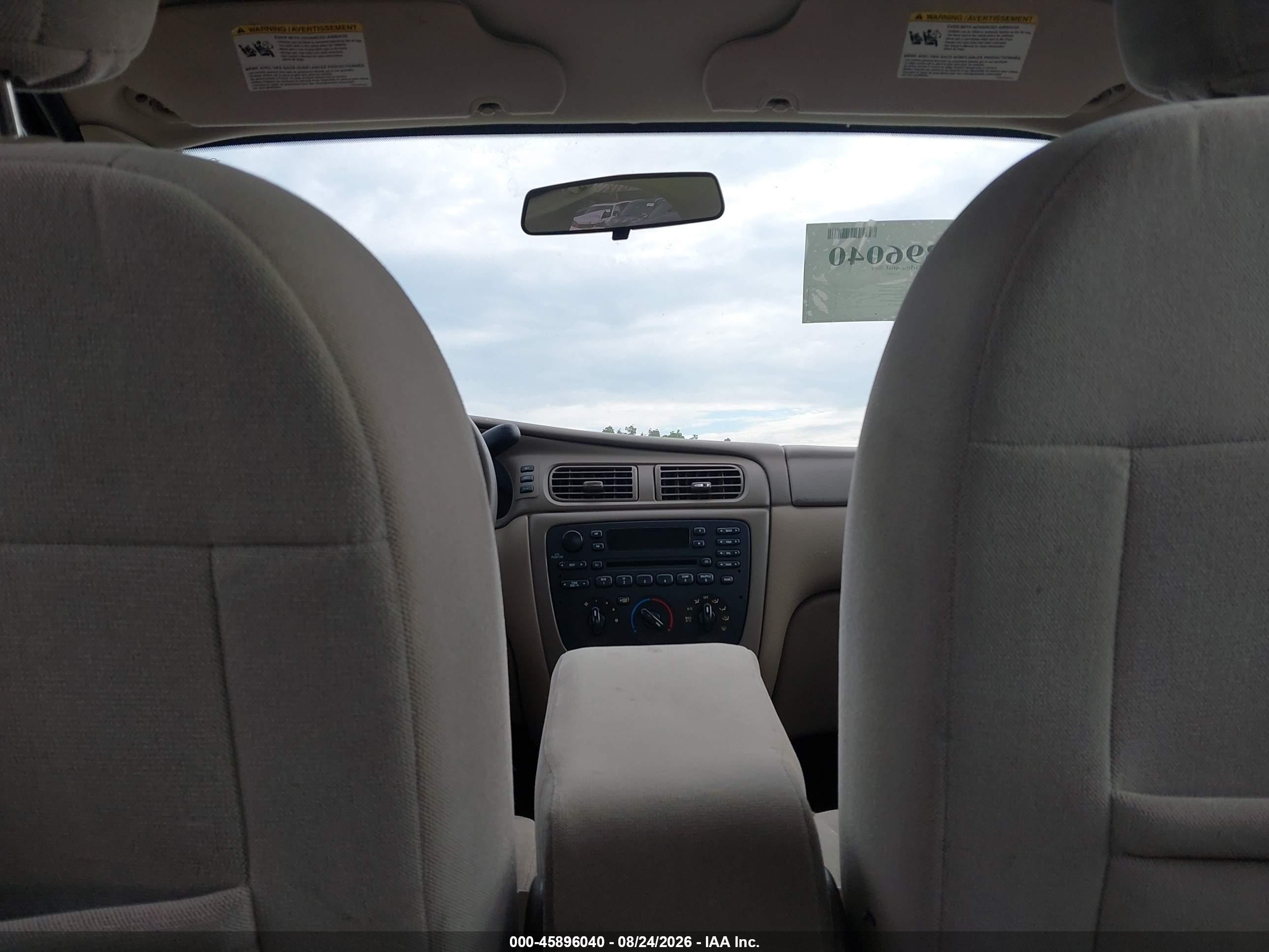 2004 Mercury Sable Gs Champagne vin: 1MEFM50U44A605281