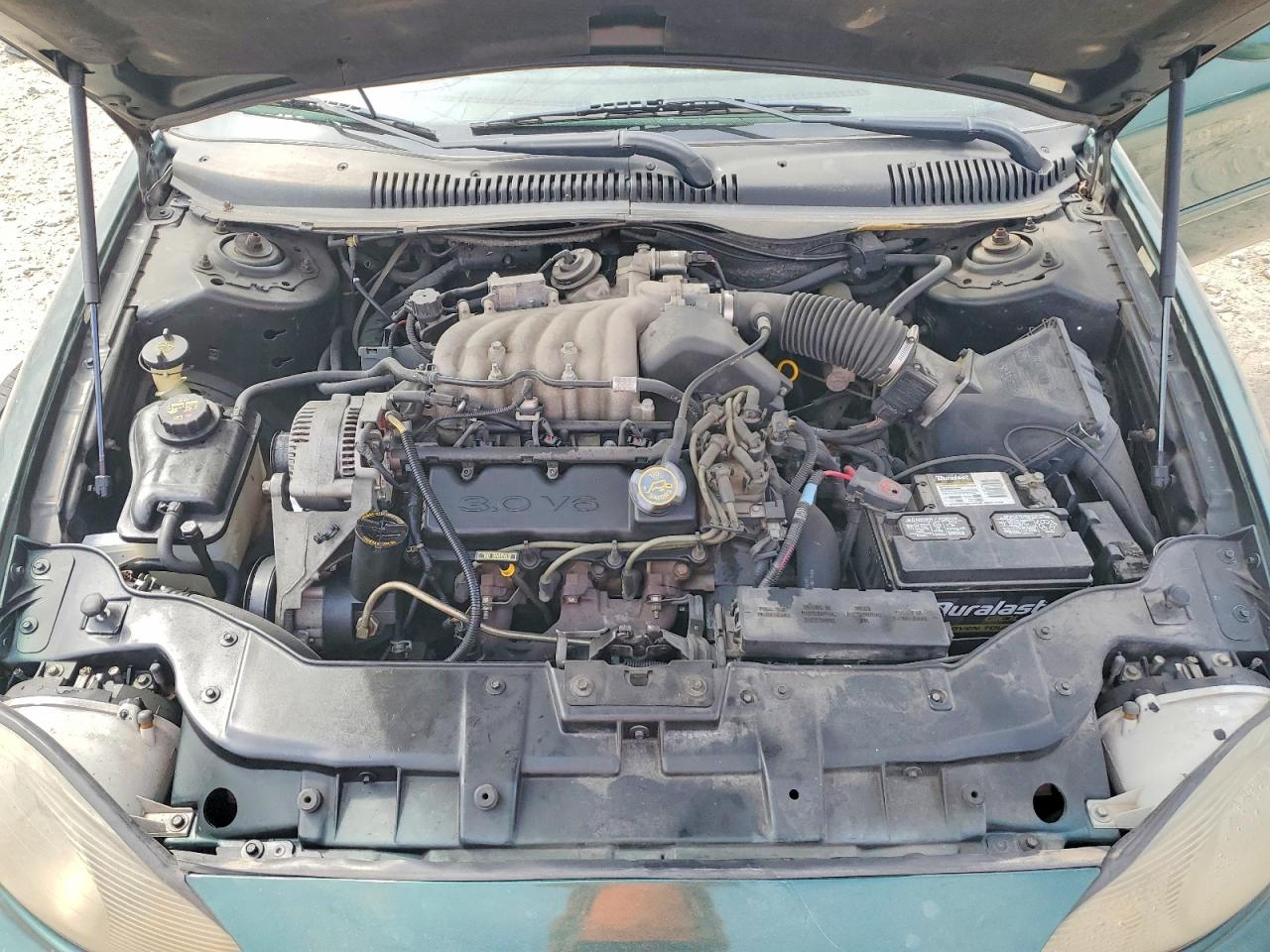 1999 Mercury Sable Gs Зеленый vin: 1MEFM50U4XG619831