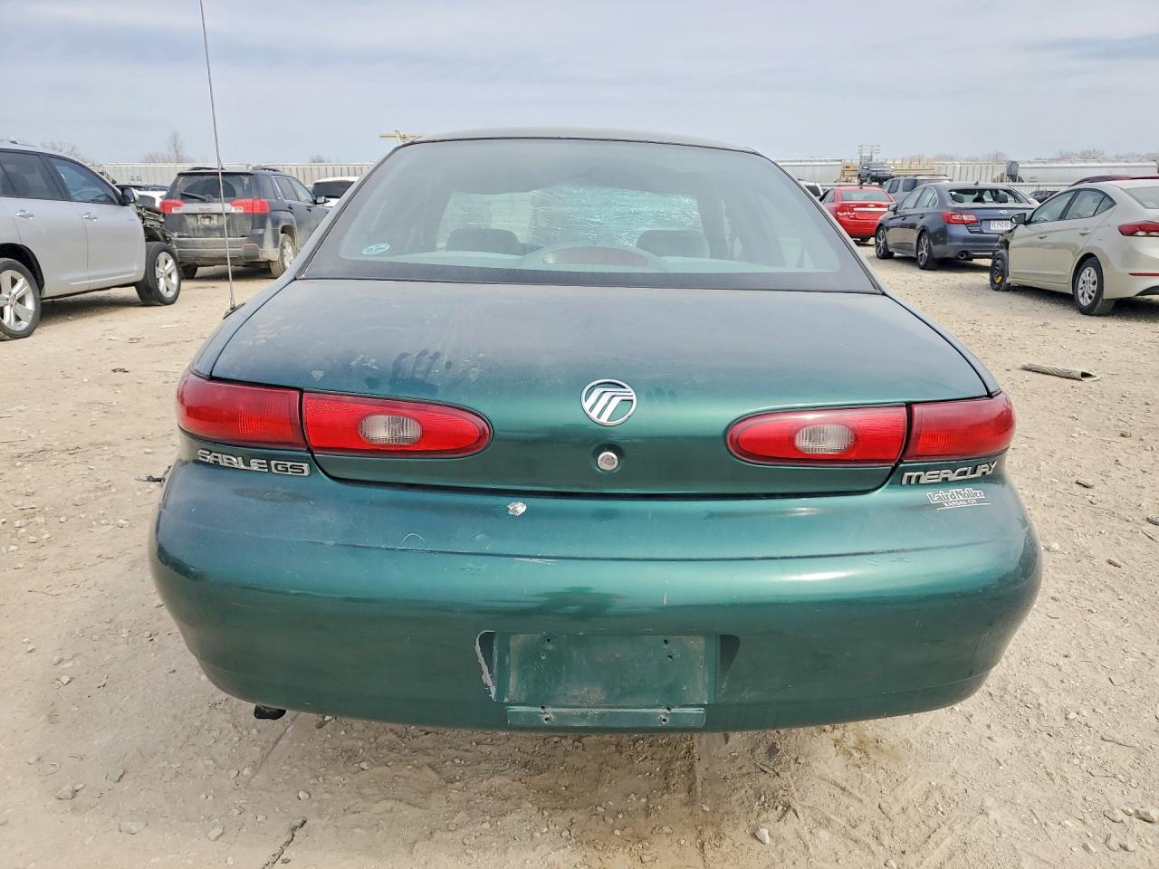 1999 Mercury Sable Gs Зеленый vin: 1MEFM50U4XG619831