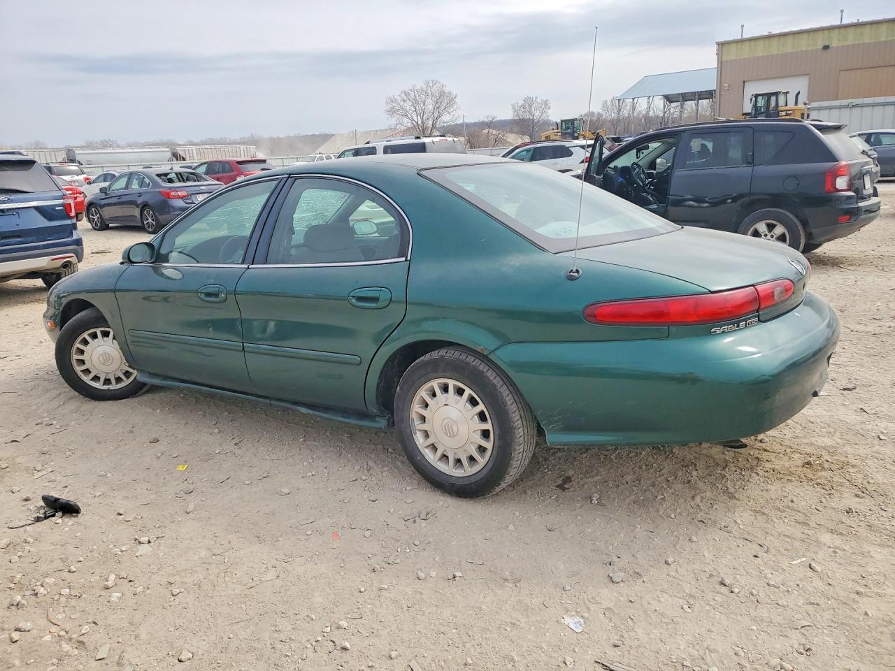 1999 Mercury Sable Gs Зеленый vin: 1MEFM50U4XG619831