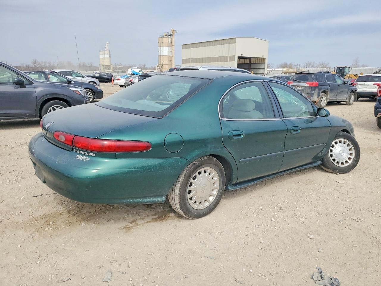 1999 Mercury Sable Gs Зеленый vin: 1MEFM50U4XG619831