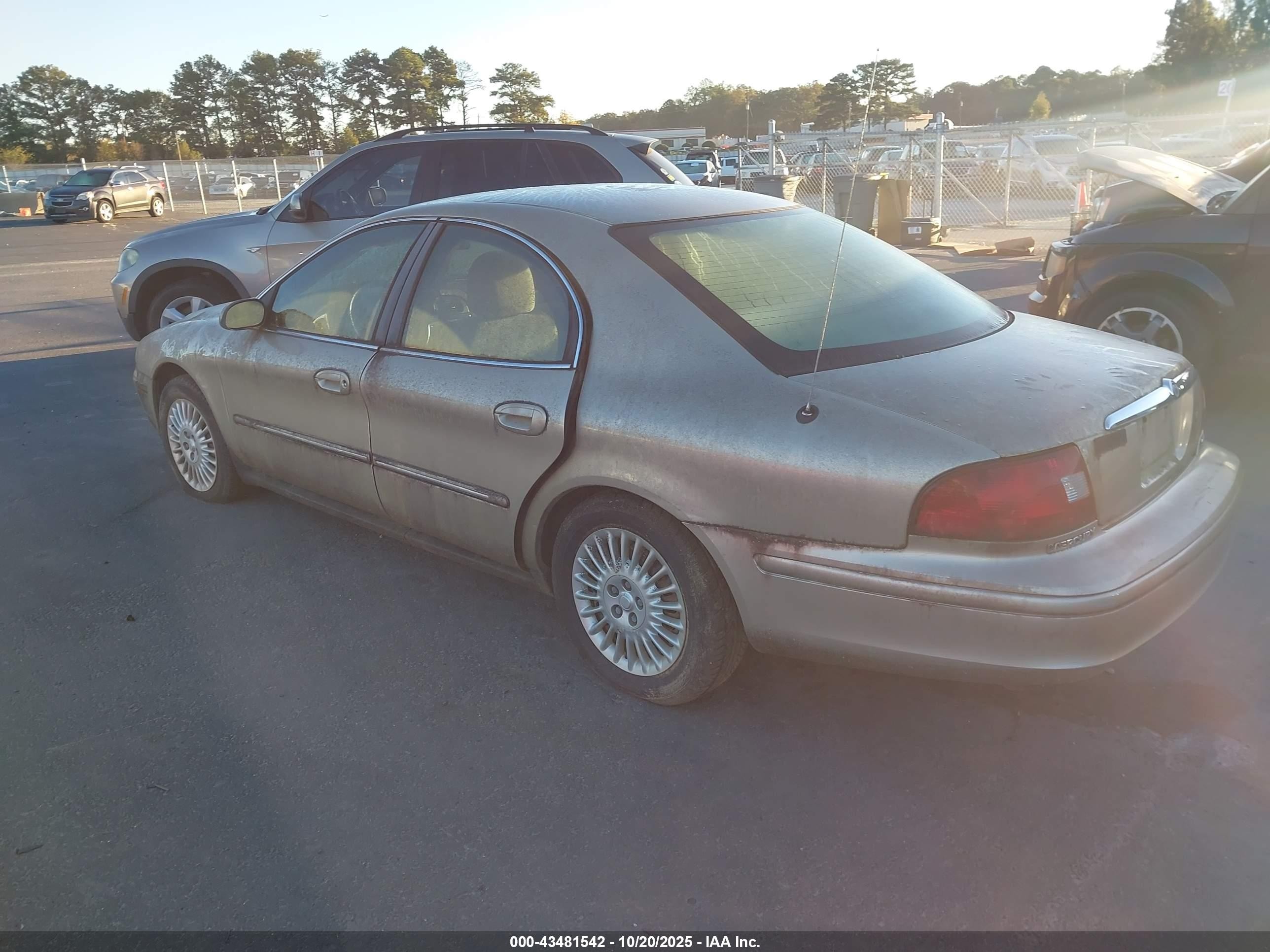 2001 Mercury Sable Gs Серый vin: 1MEFM50U51A636129