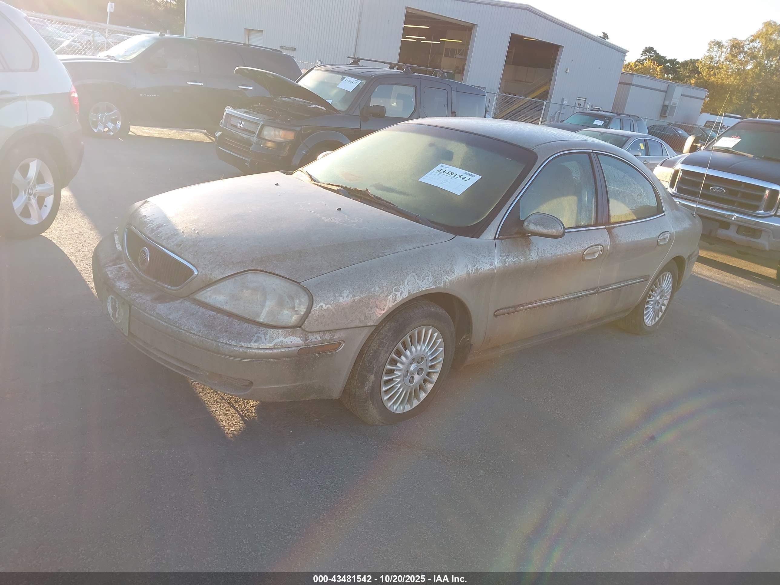 2001 Mercury Sable Gs Серый vin: 1MEFM50U51A636129