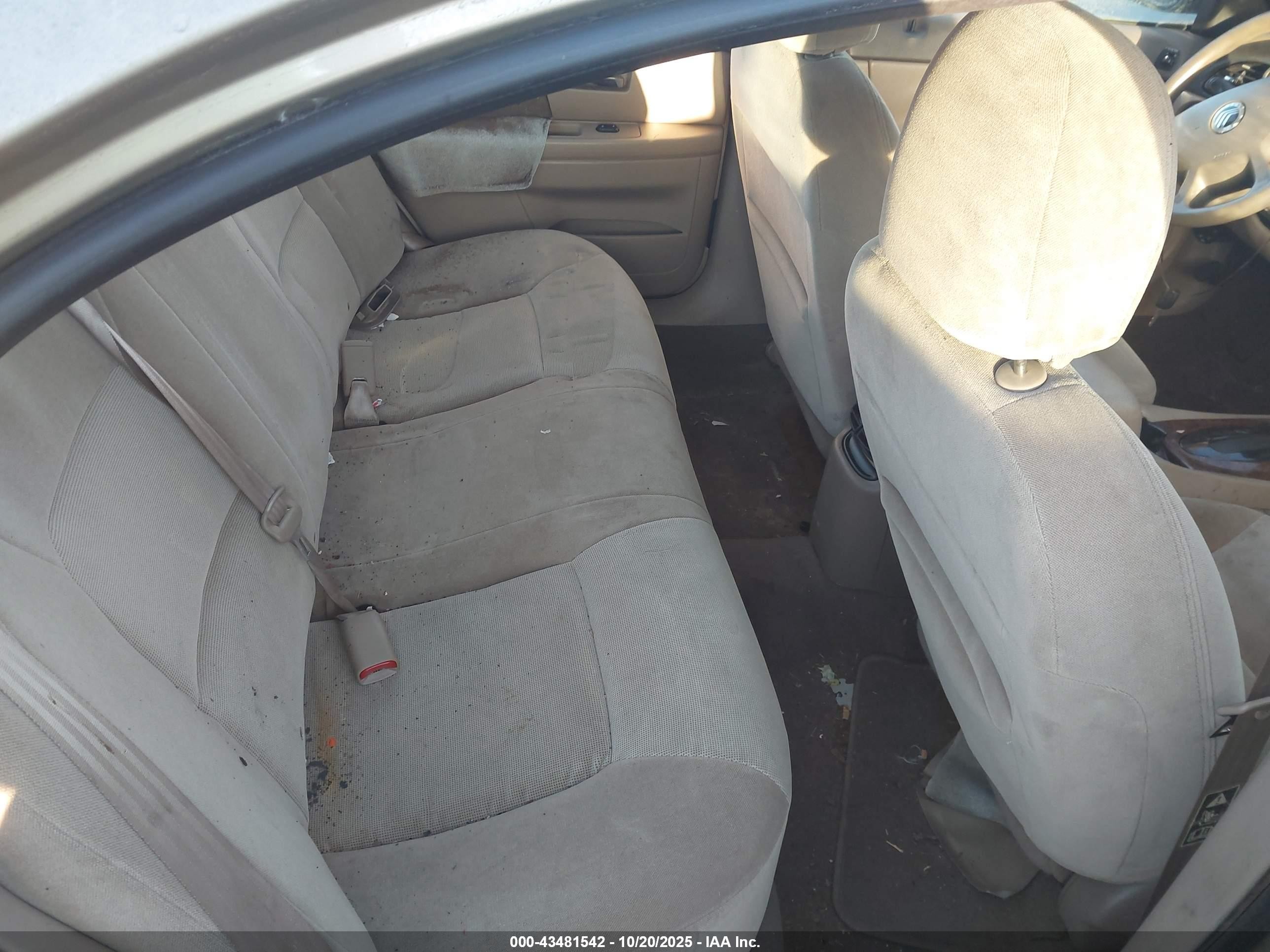 2001 Mercury Sable Gs Серый vin: 1MEFM50U51A636129
