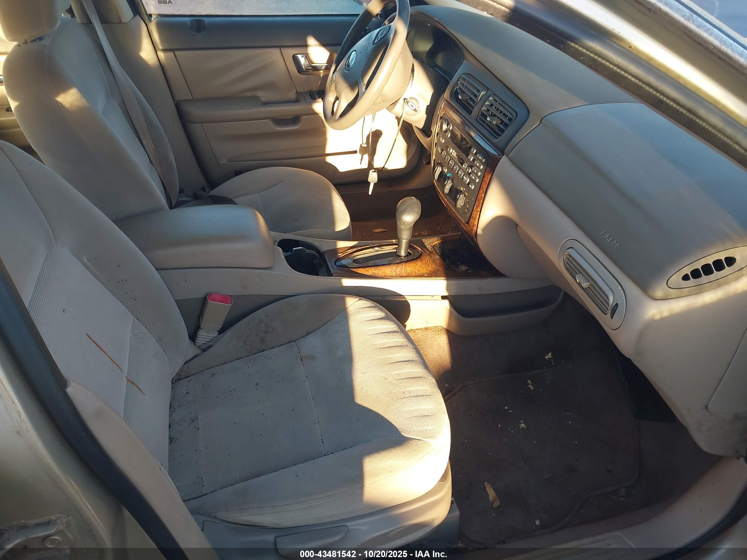 2001 Mercury Sable Gs Серый vin: 1MEFM50U51A636129