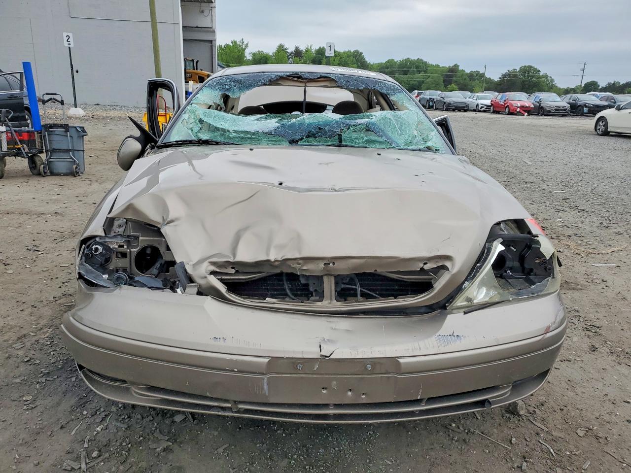 2002 Mercury Sable Gs Желто-коричневый vin: 1MEFM50U52A641719