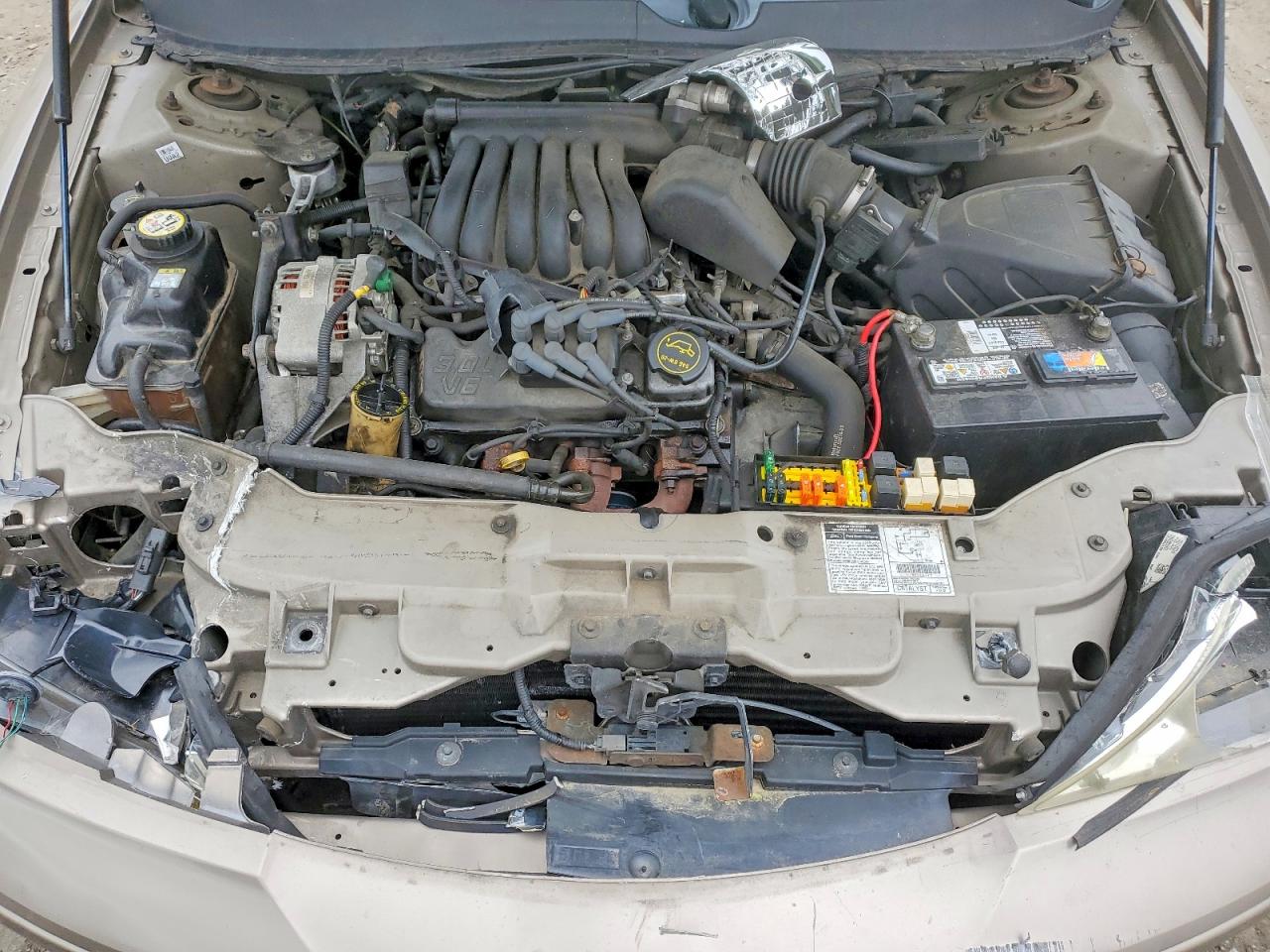 2002 Mercury Sable Gs Желто-коричневый vin: 1MEFM50U52A641719