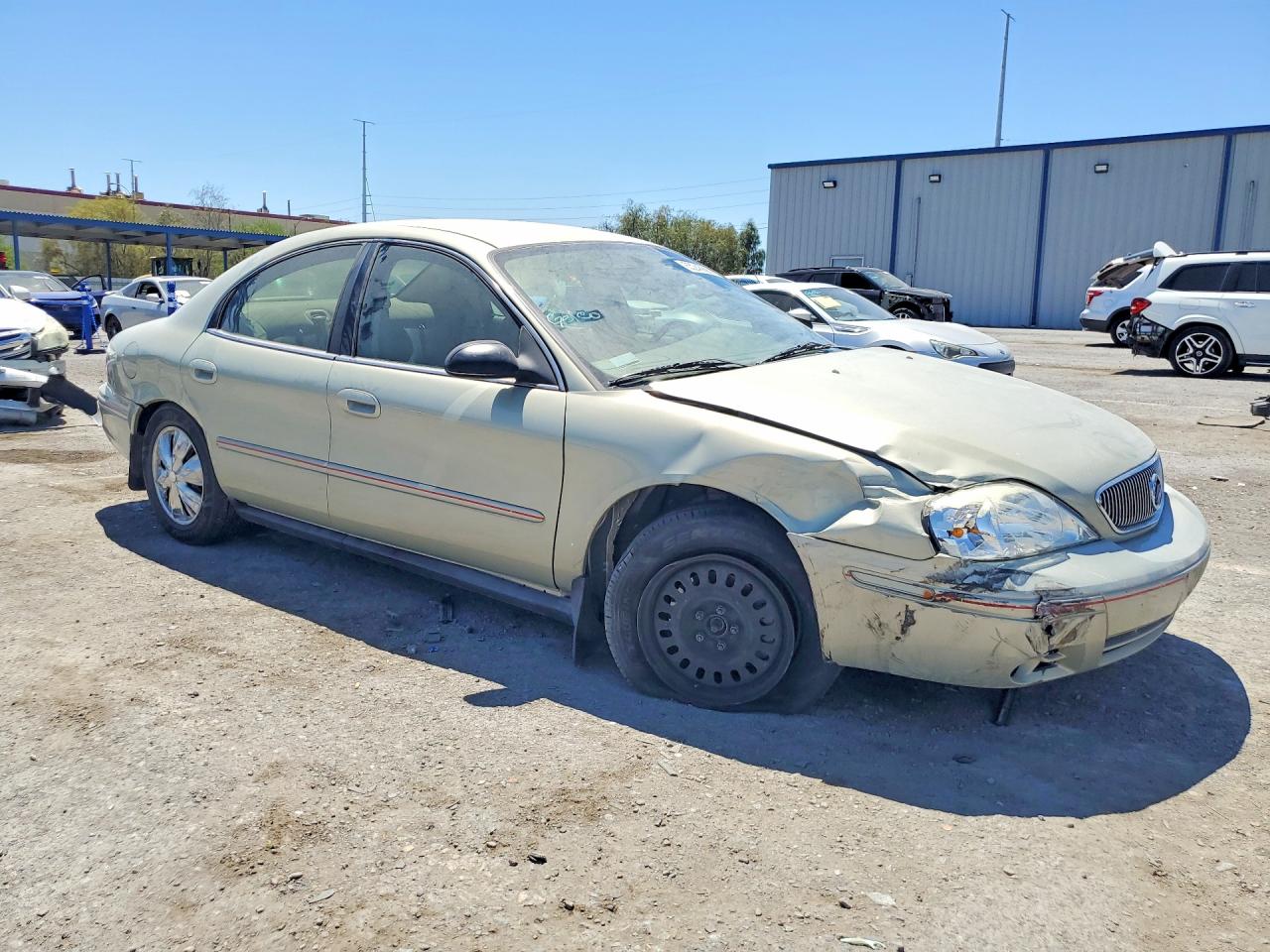2005 Mercury Sable Gs Green vin: 1MEFM50U55A636167