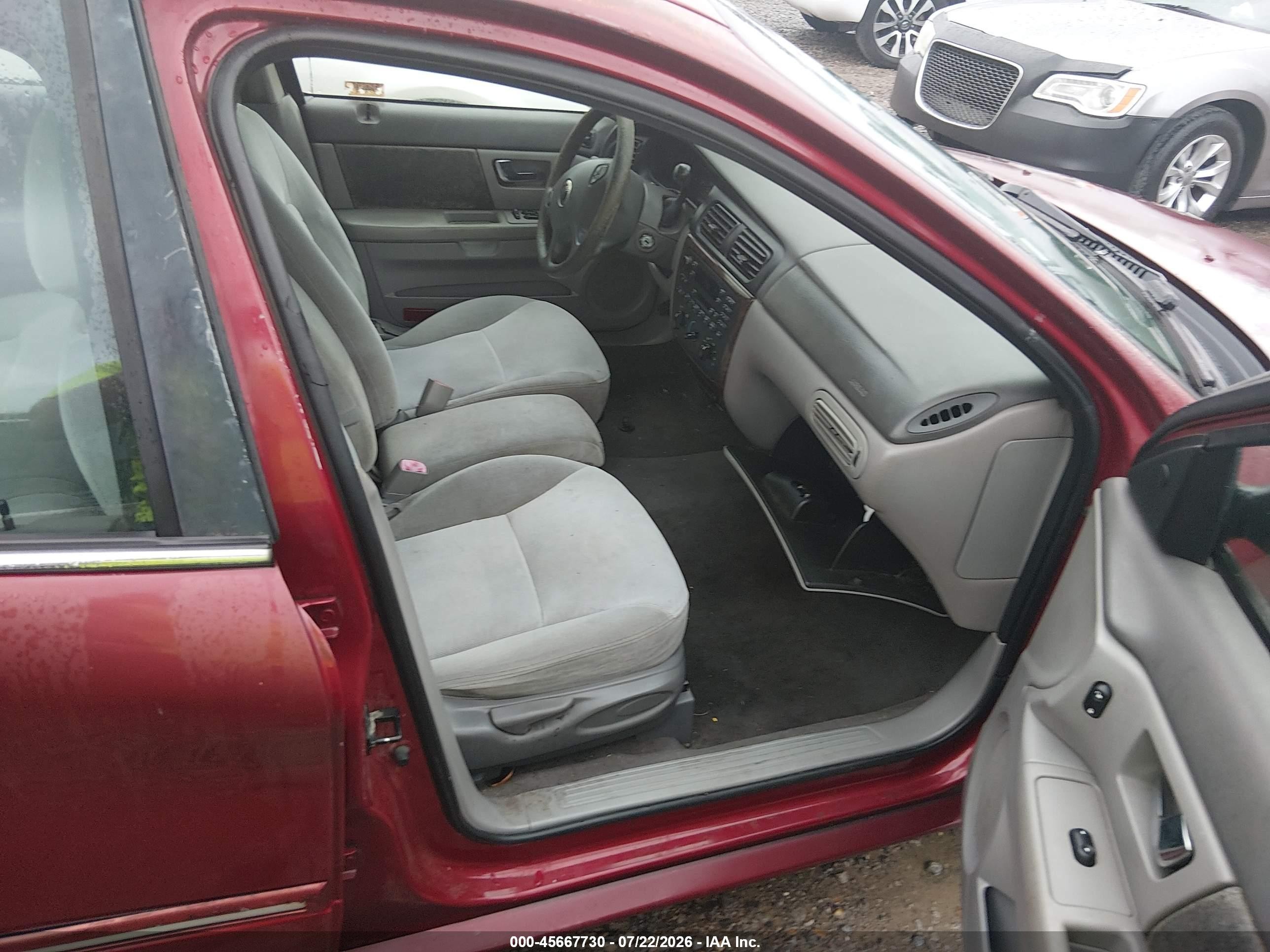2002 Mercury Sable Gs Maroon vin: 1MEFM50U62A600855