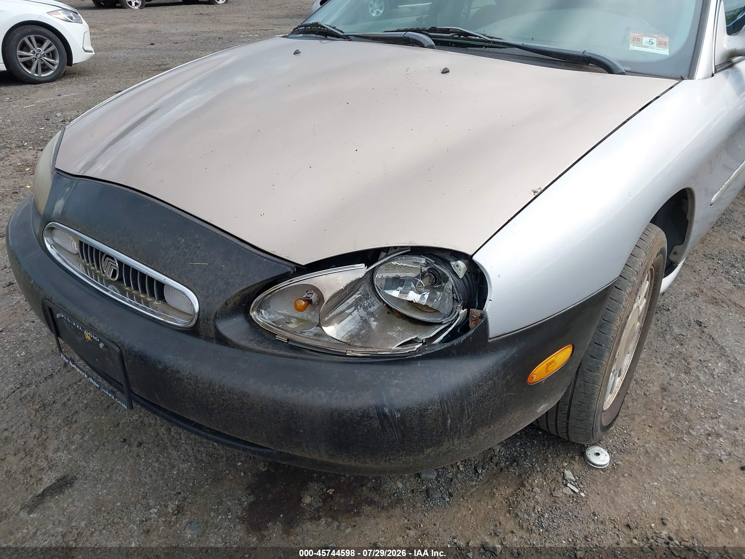 1998 Mercury Sable Gs/ls Silver vin: 1MEFM50U6WA625261