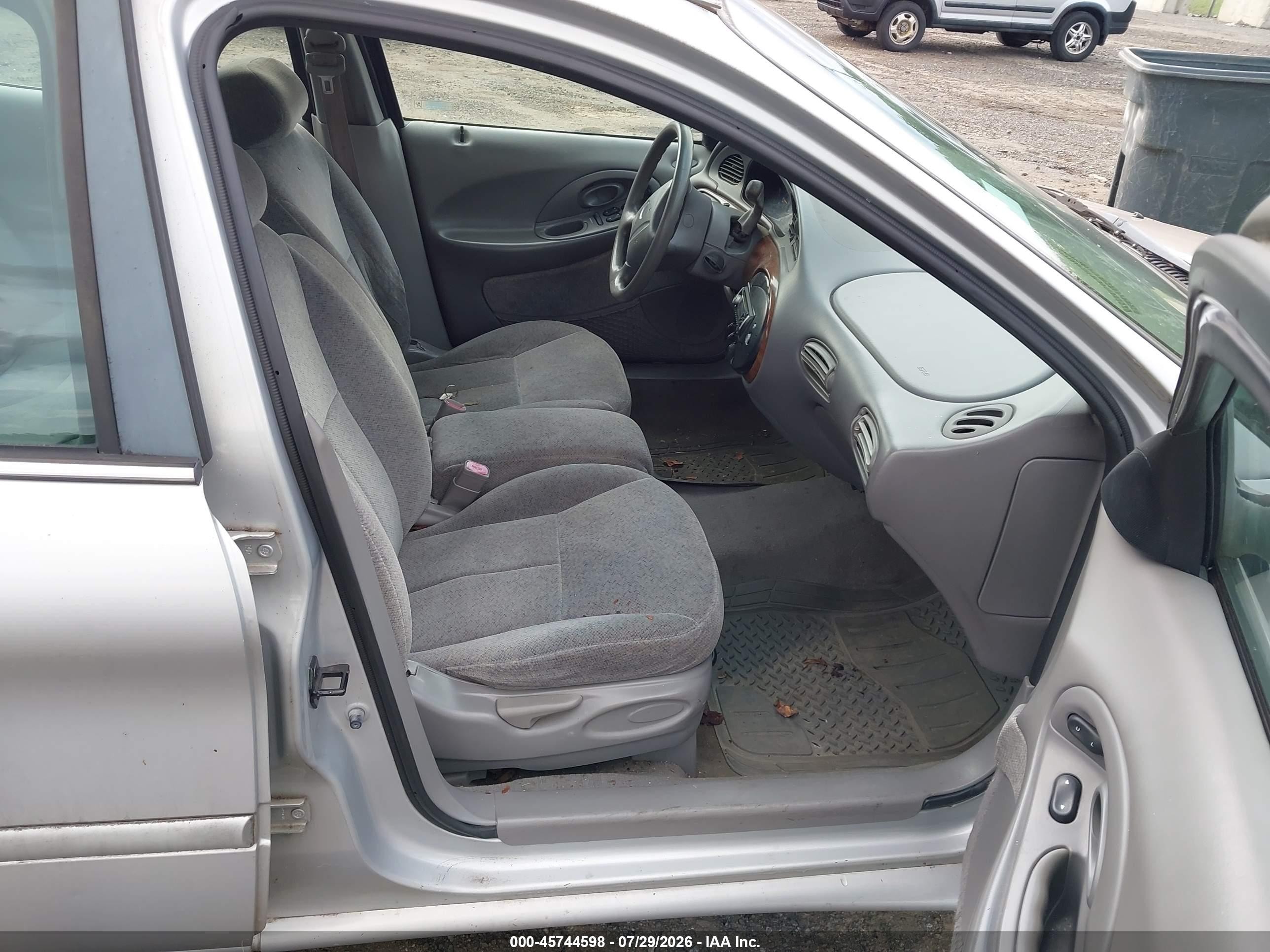 1998 Mercury Sable Gs/ls Silver vin: 1MEFM50U6WA625261