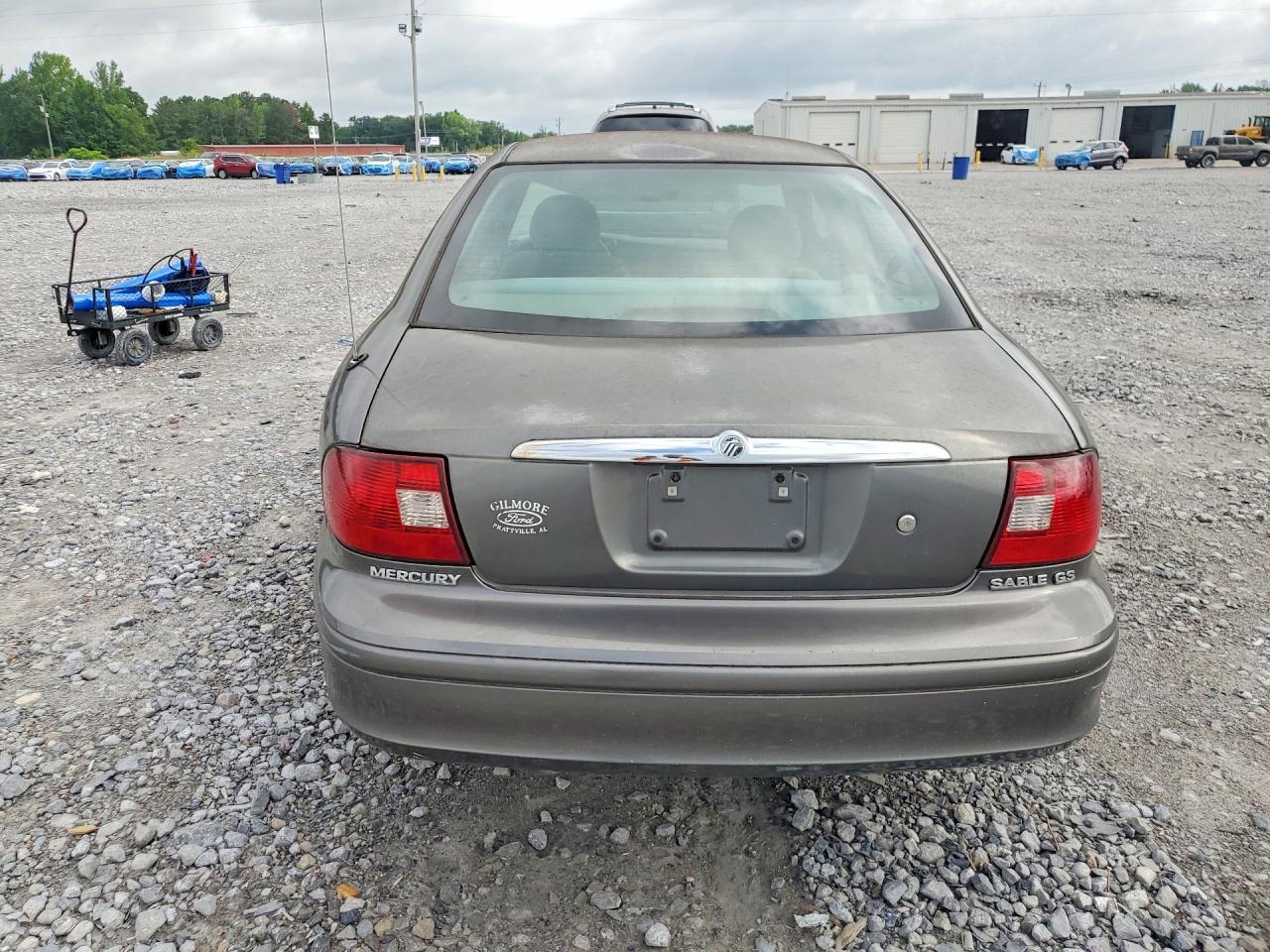 2002 Mercury Sable Gs Gray vin: 1MEFM50U72G607679