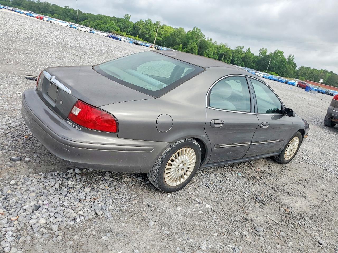 2002 Mercury Sable Gs Gray vin: 1MEFM50U72G607679