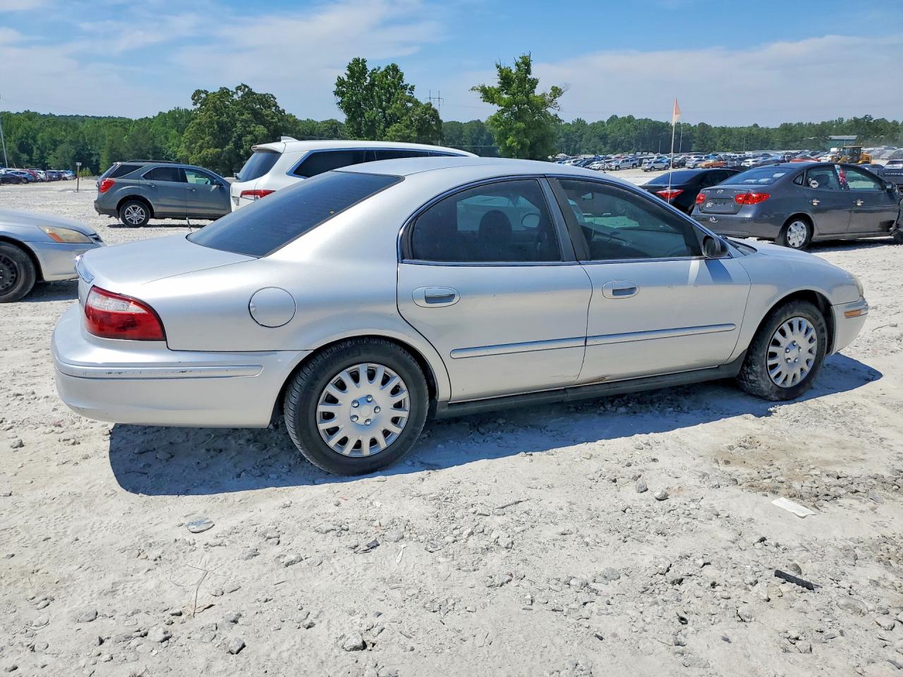 2005 Mercury Sable Gs Silver vin: 1MEFM50U75A616745