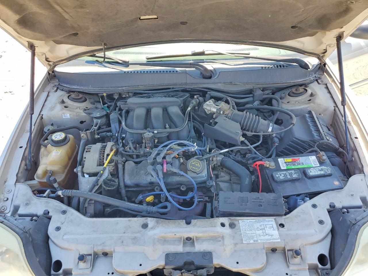 2005 Mercury Sable Gs Silver vin: 1MEFM50U75A616745