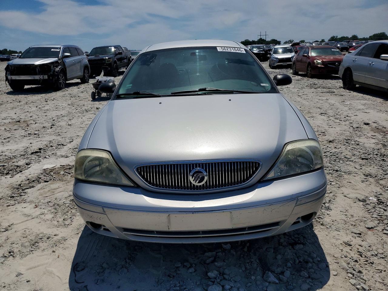 2005 Mercury Sable Gs Silver vin: 1MEFM50U75A616745