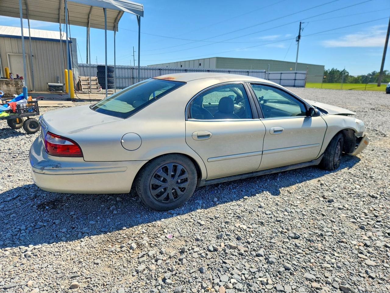 2005 Mercury Sable Gs Silver vin: 1MEFM50U75A635411