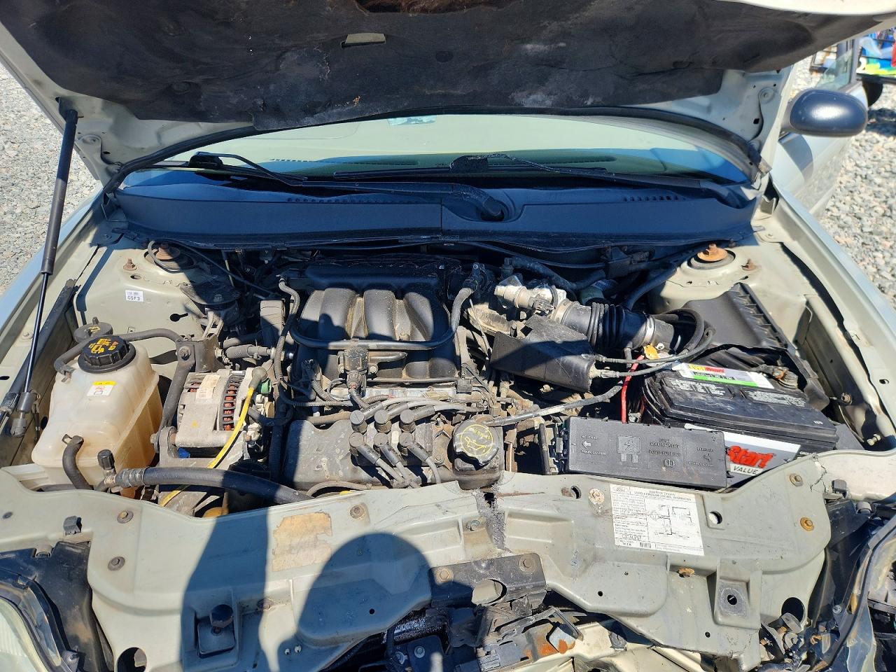 2005 Mercury Sable Gs Silver vin: 1MEFM50U75A635411