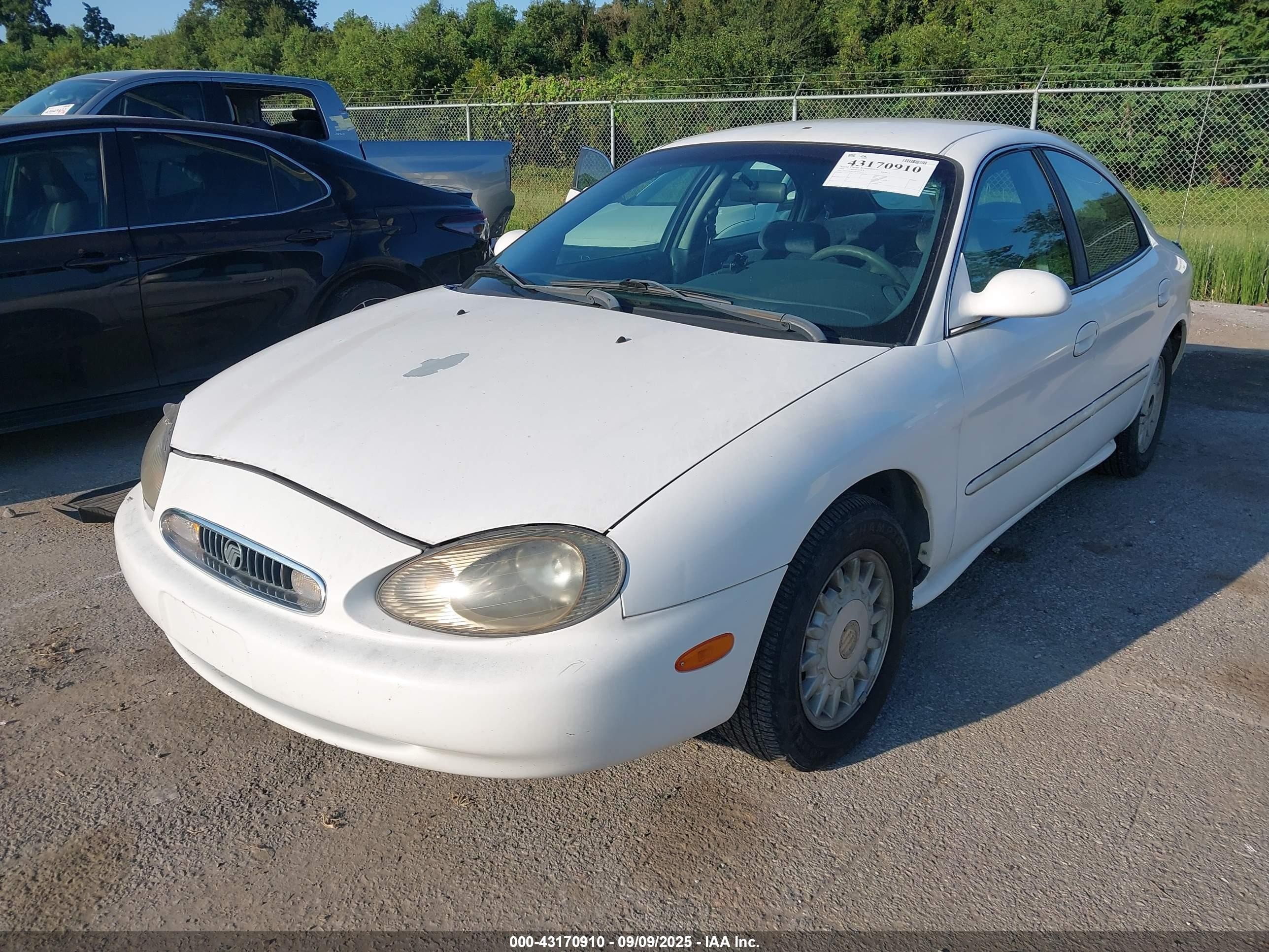 1998 Mercury Sable Gs/ls White vin: 1MEFM50U7WA604631