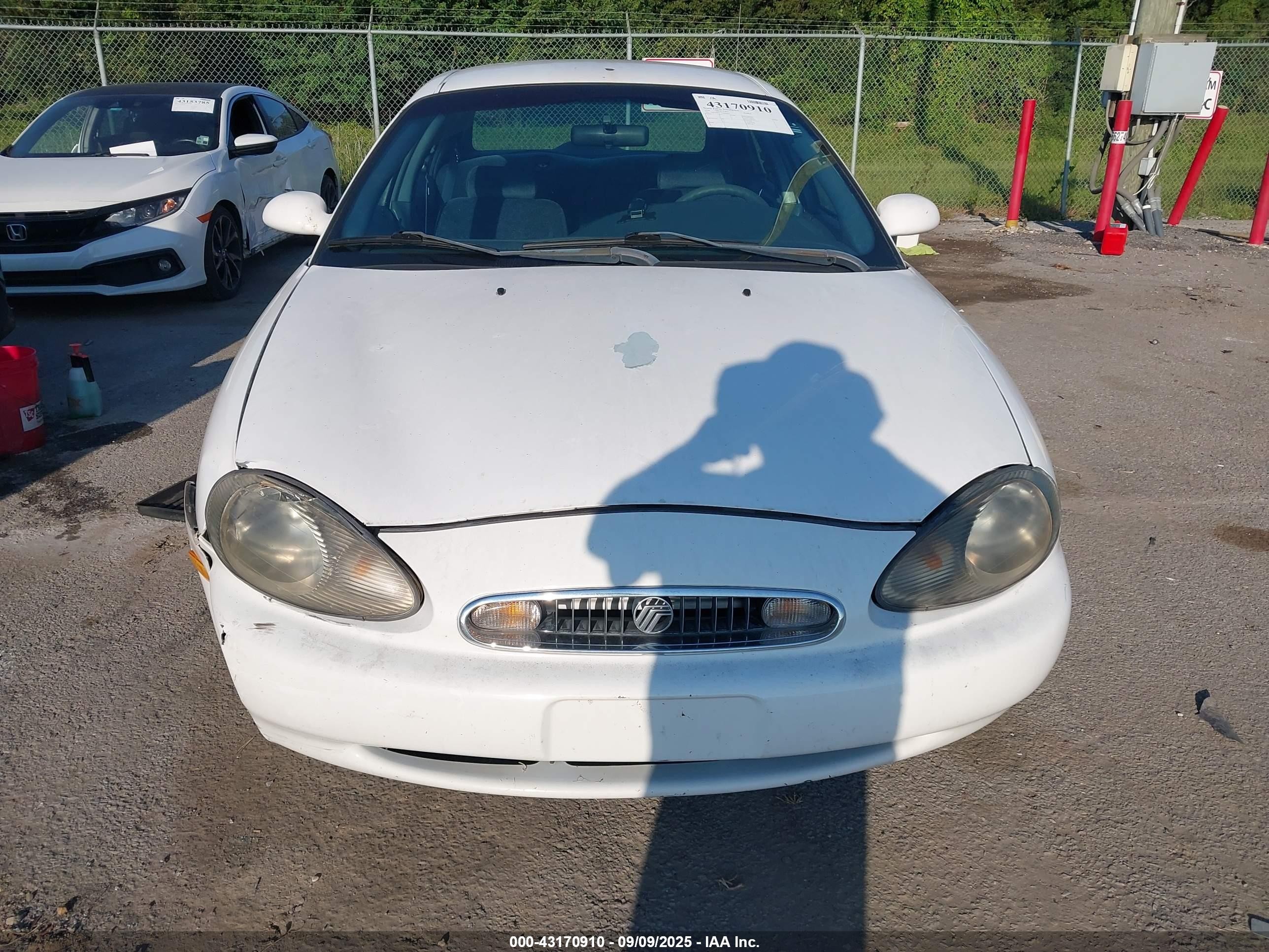 1998 Mercury Sable Gs/ls White vin: 1MEFM50U7WA604631
