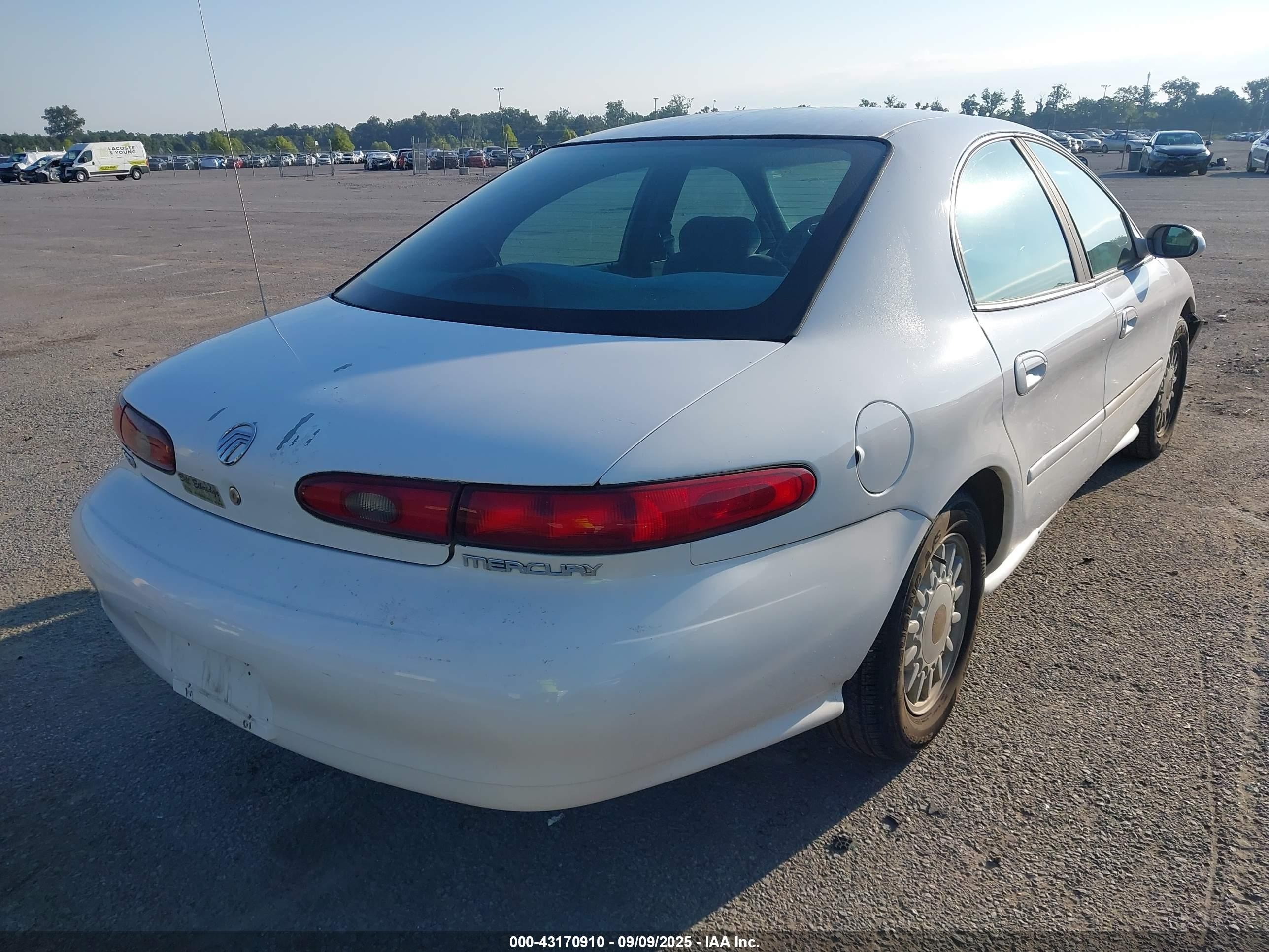 1998 Mercury Sable Gs/ls White vin: 1MEFM50U7WA604631