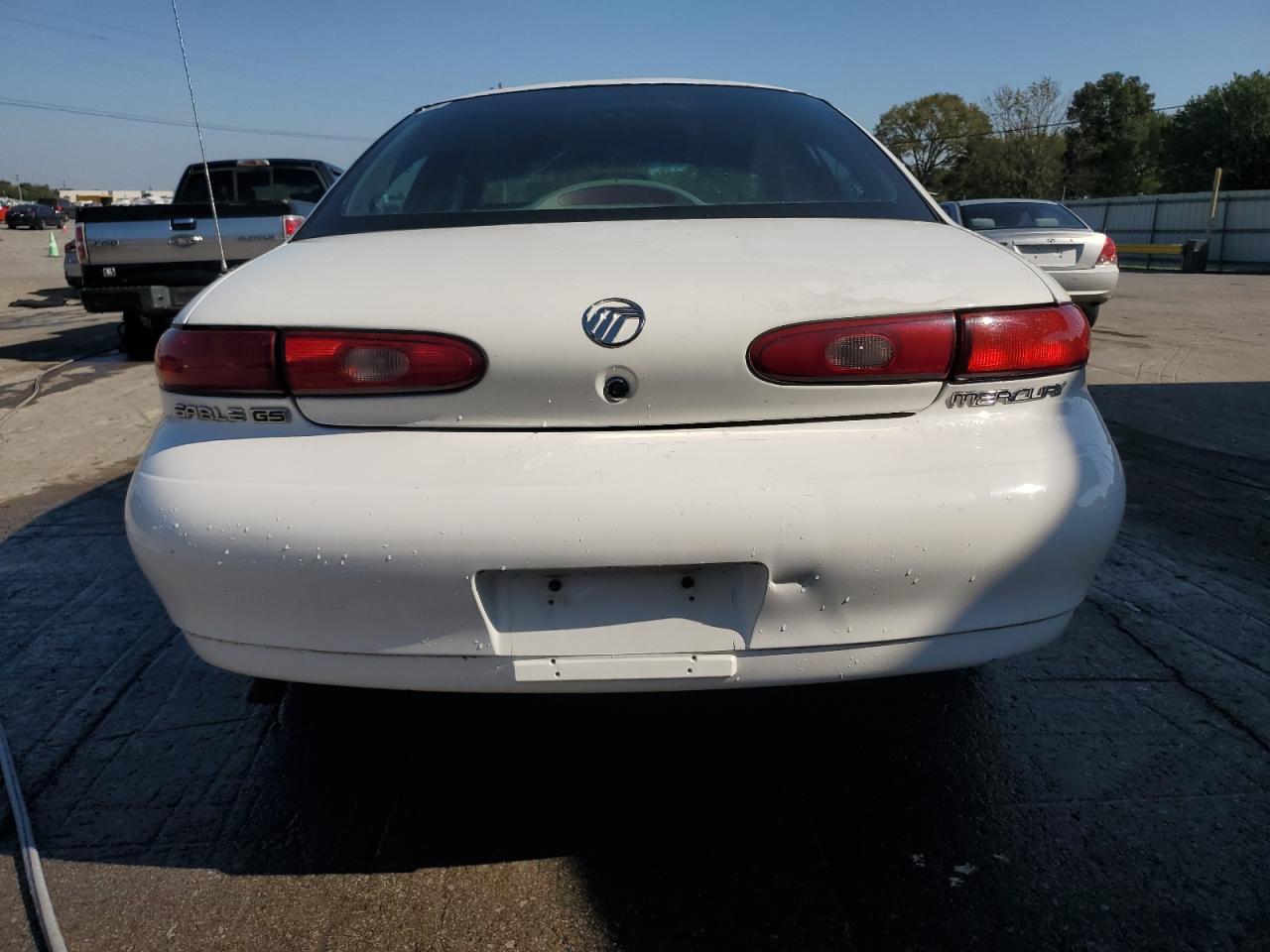 1998 Mercury Sable Gs White vin: 1MEFM50U7WA630128