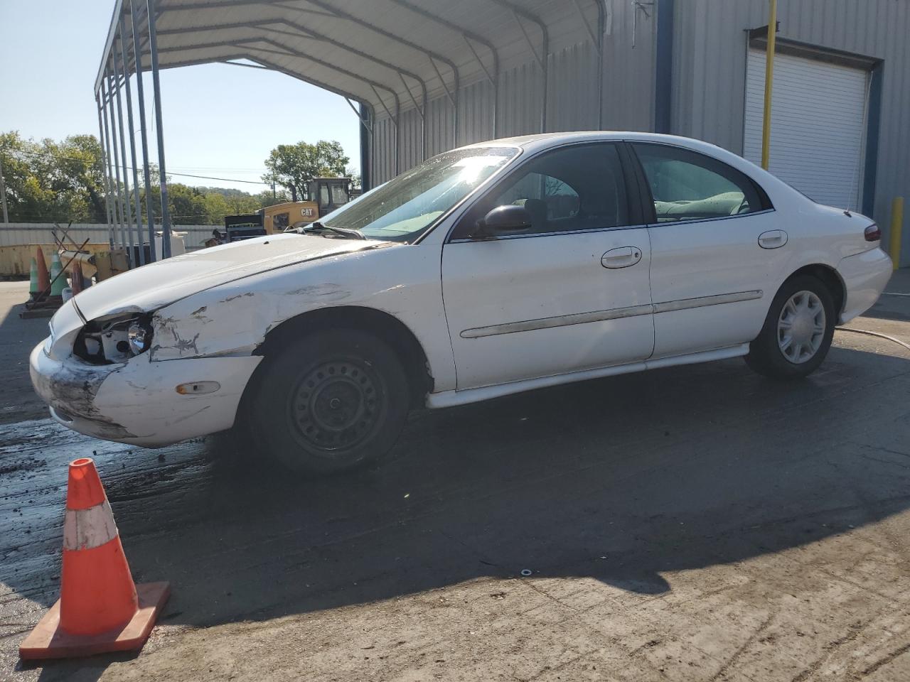 1998 Mercury Sable Gs White vin: 1MEFM50U7WA630128