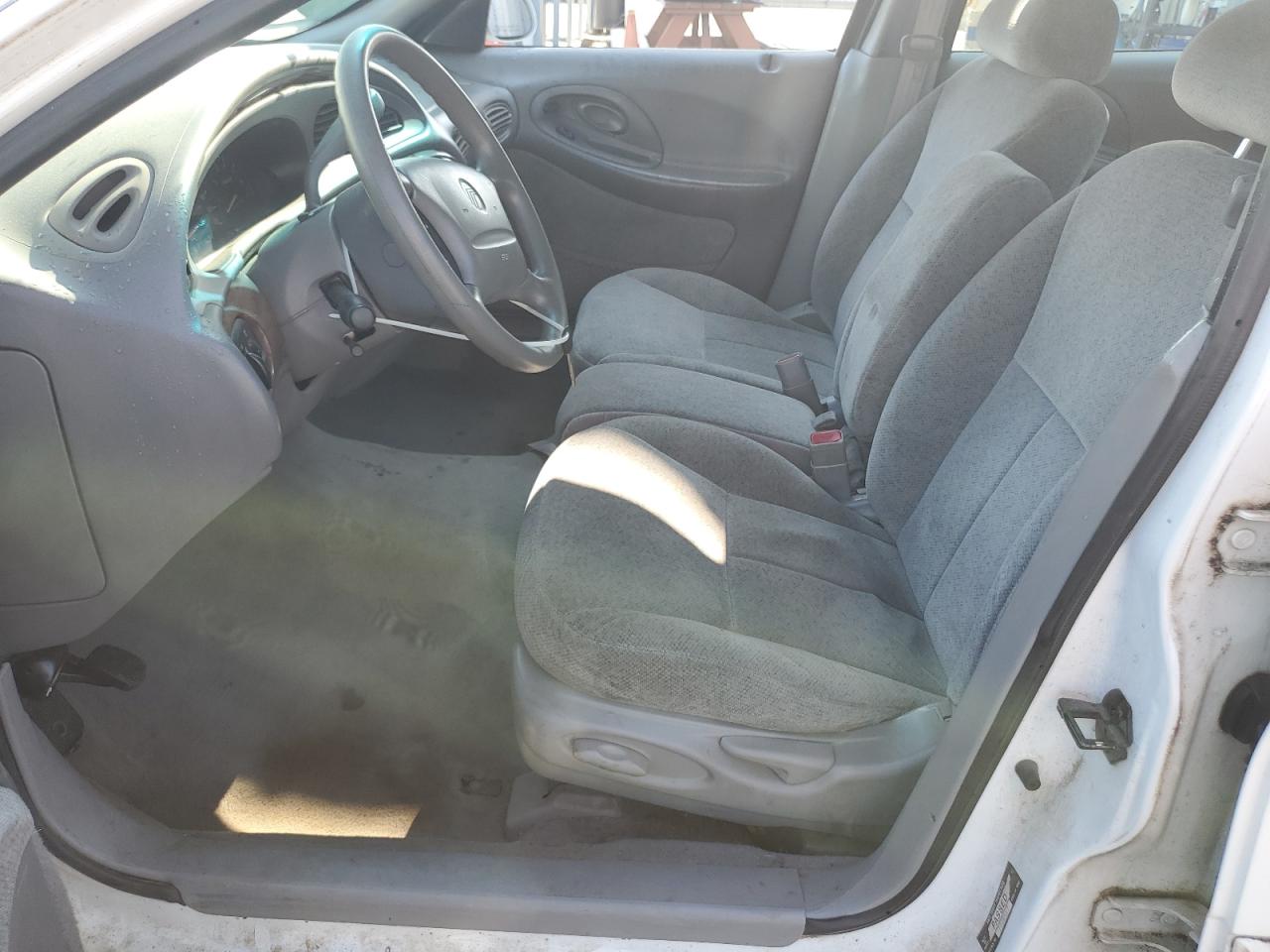 1998 Mercury Sable Gs White vin: 1MEFM50U7WA630128
