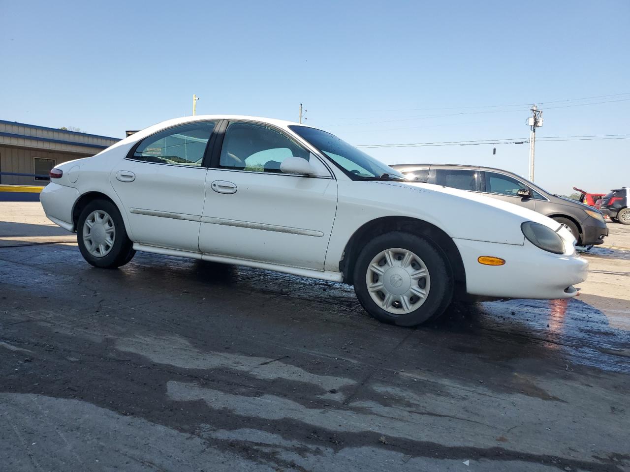 1998 Mercury Sable Gs White vin: 1MEFM50U7WA630128