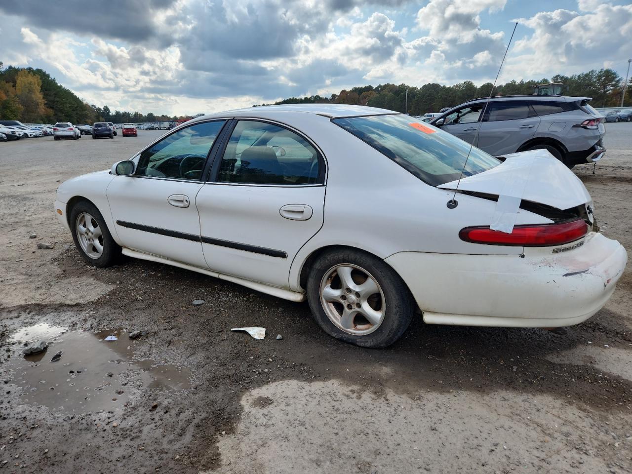 1998 Mercury Sable Gs White vin: 1MEFM50U7WA640657
